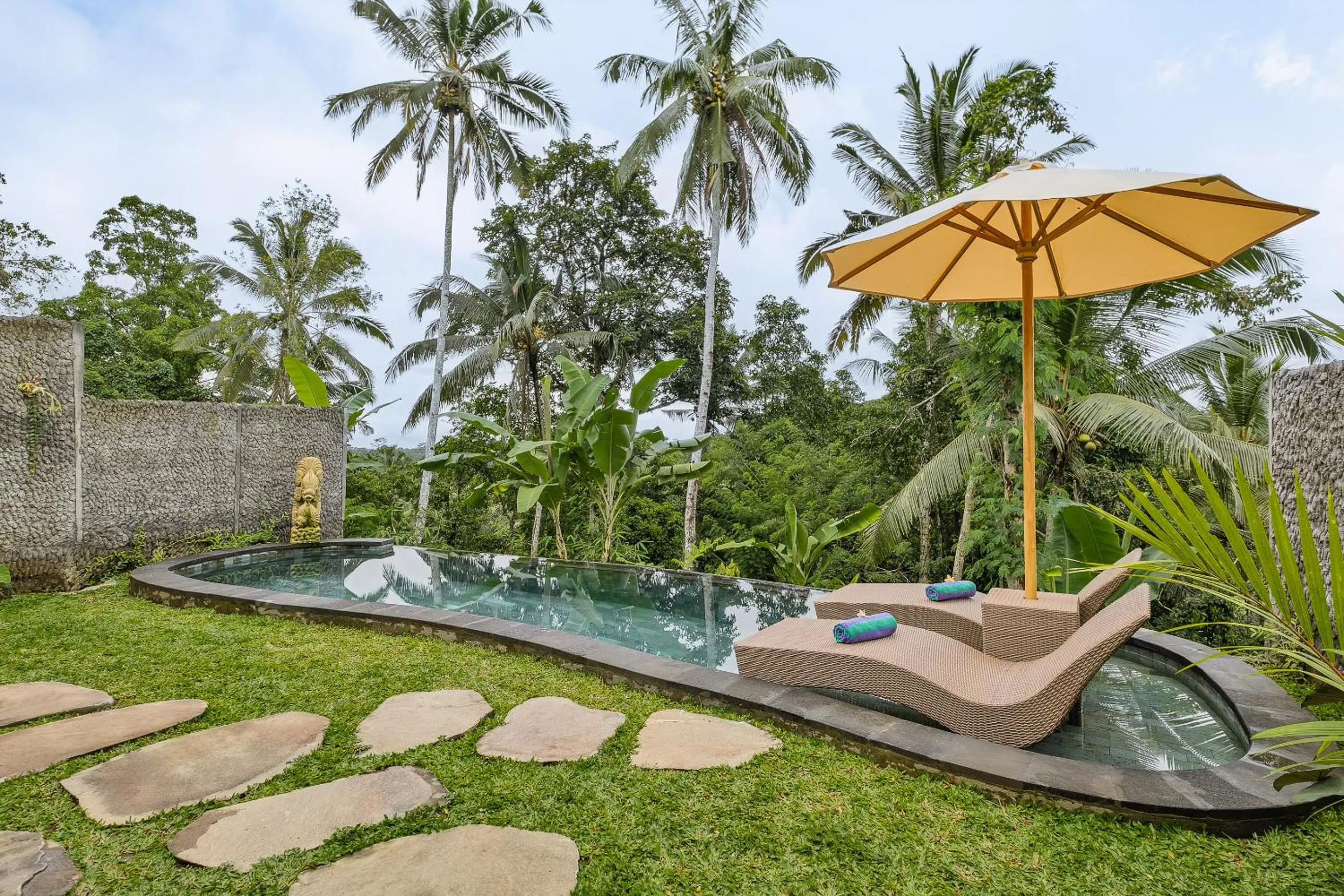 Swimming pool in Anandari Ubud Villa