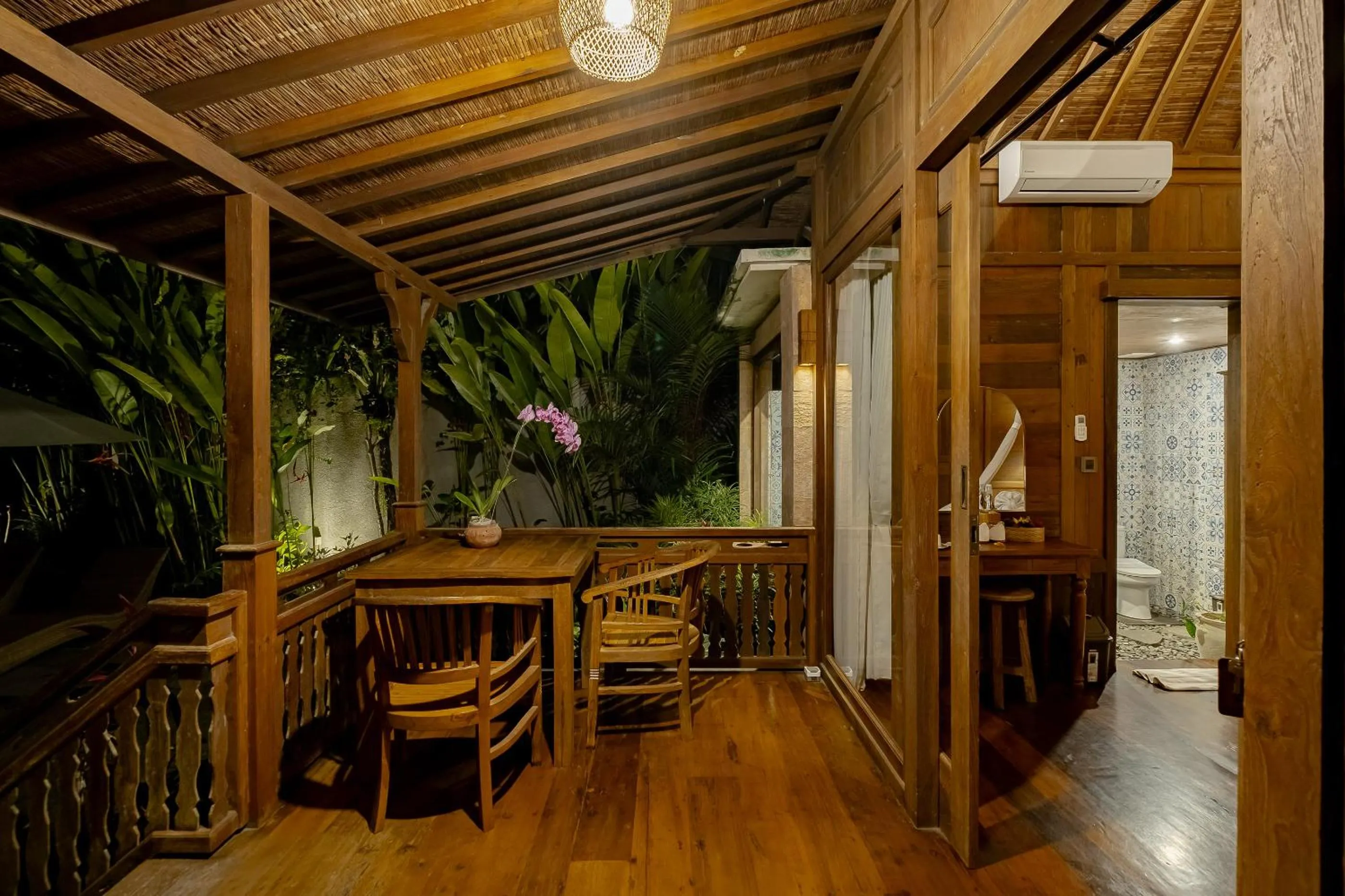 Patio in Anandari Ubud Villa