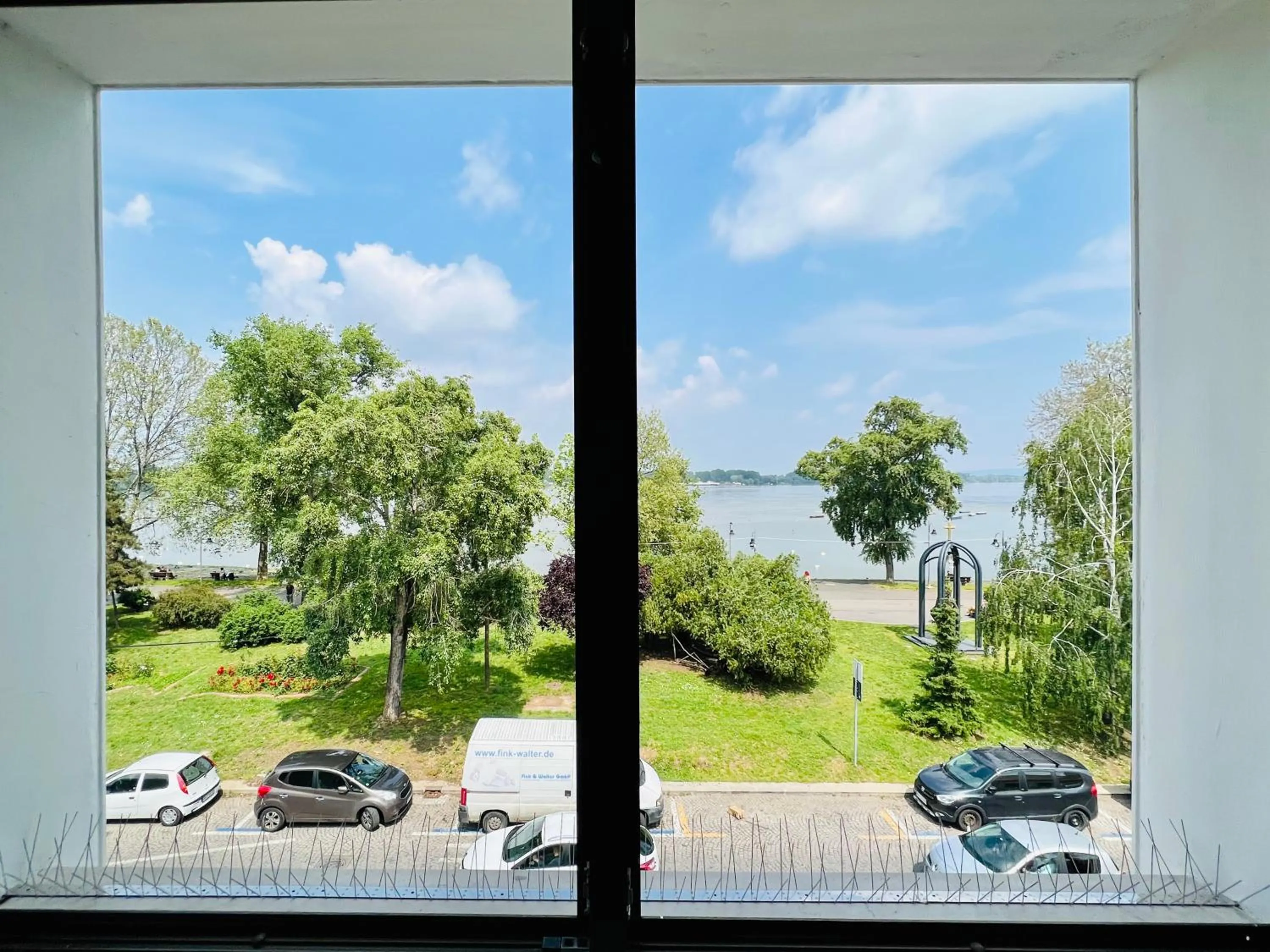 River view in Side One Design Hotel Garni