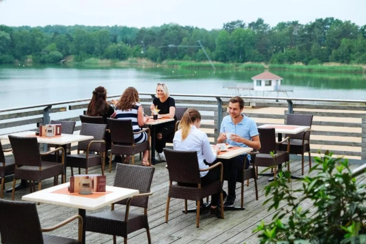 Restaurant/places to eat in Bernsteinsee Hotel and Ferien by Palette Resorts