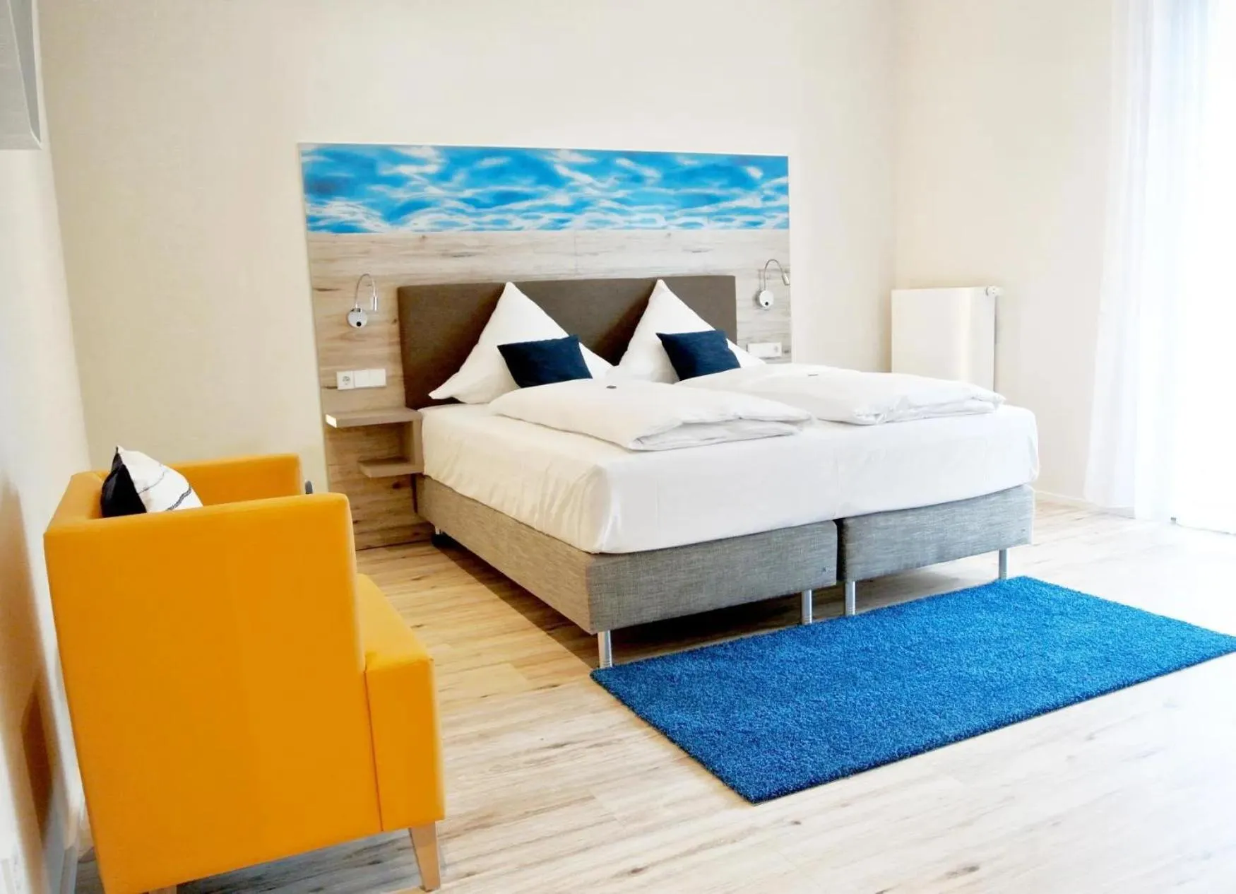 Bedroom, Bed in Bernsteinsee Hotel and Ferien by Palette Resorts