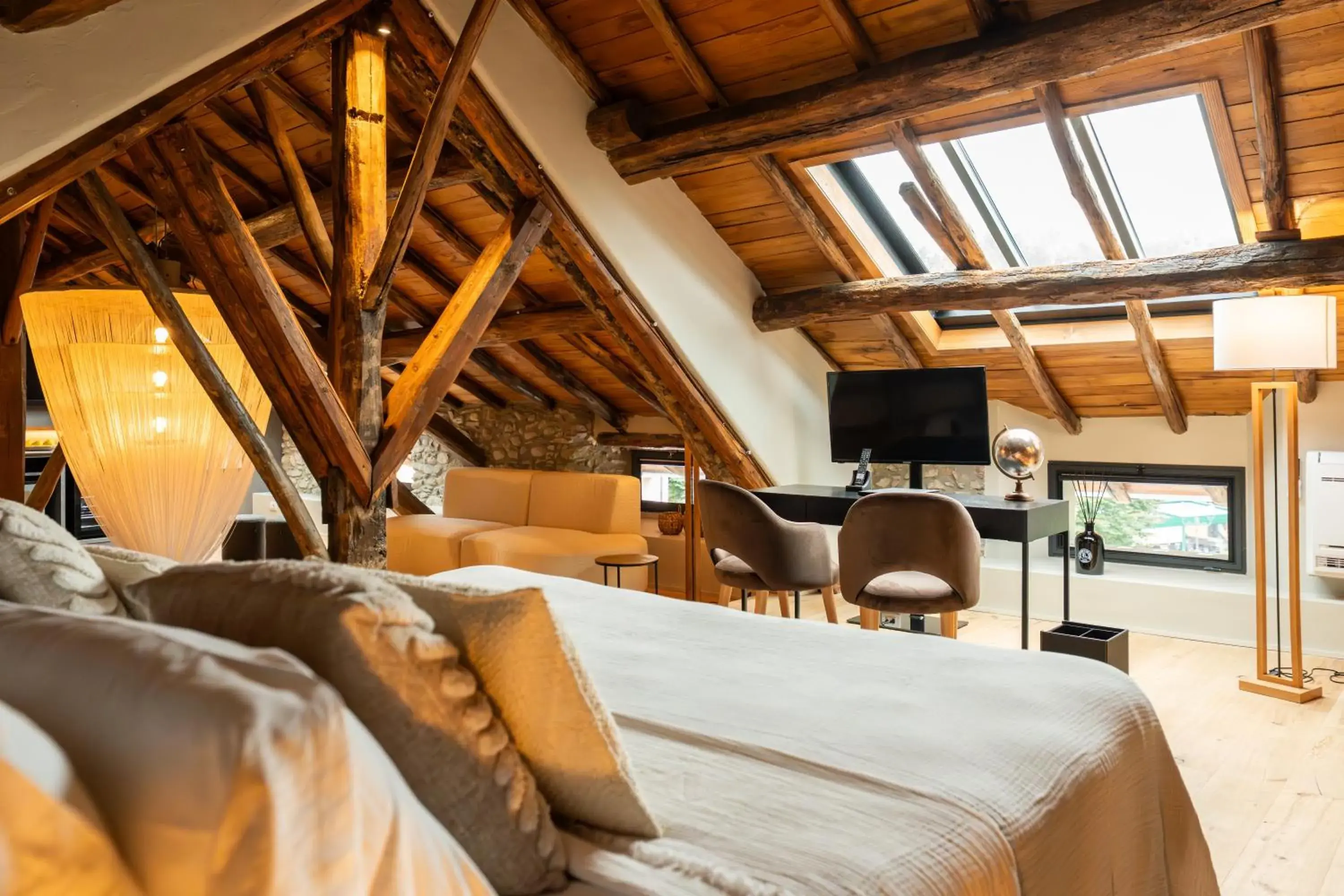 Bedroom in La Casa del Mulino Bedroom in La Casa del Mulino