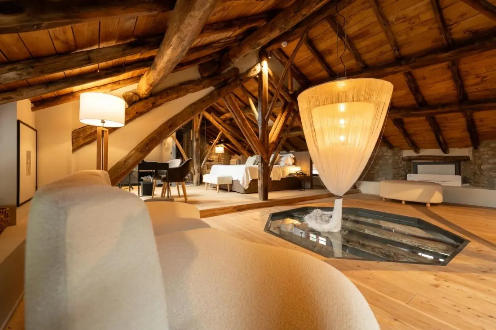 Living room in La Casa del Mulino Living room in La Casa del Mulino