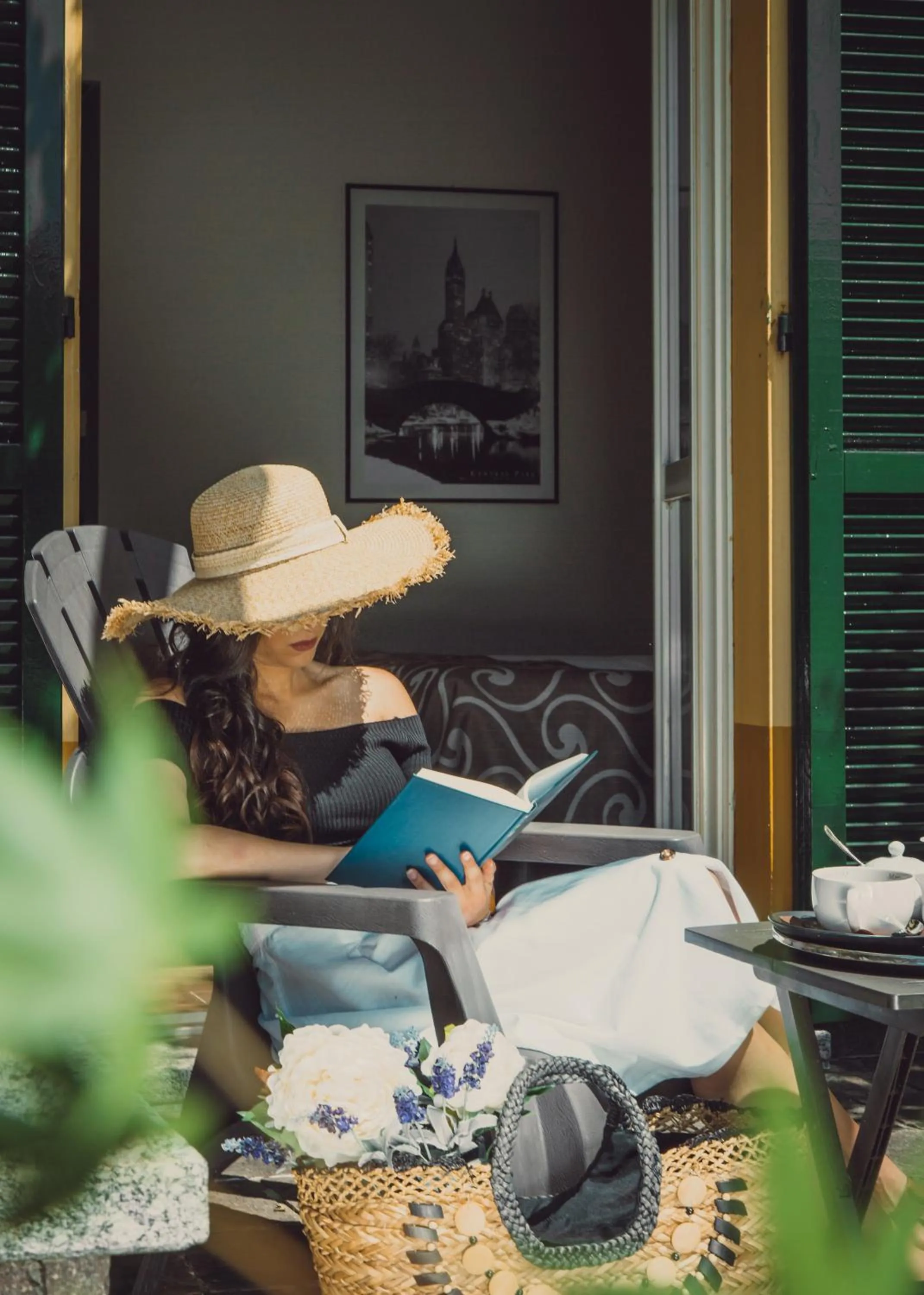 Patio in La Casa del Mulino