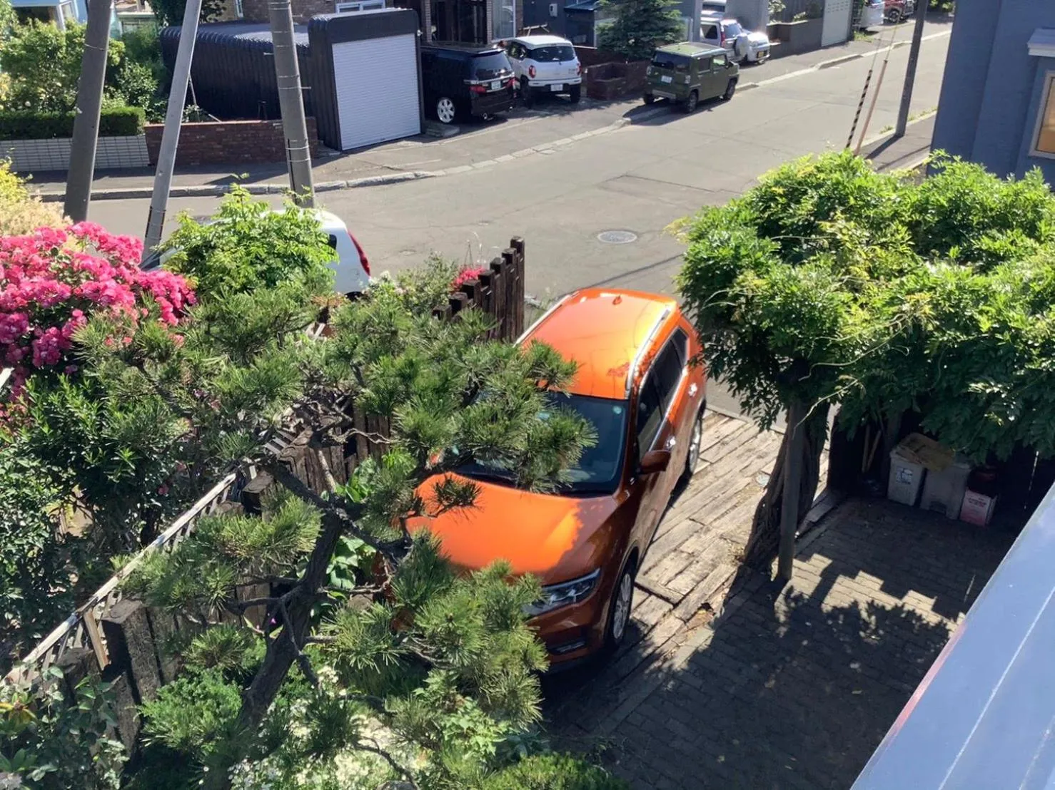 Balcony/Terrace in Sapporoの実家 B&B Yoshida