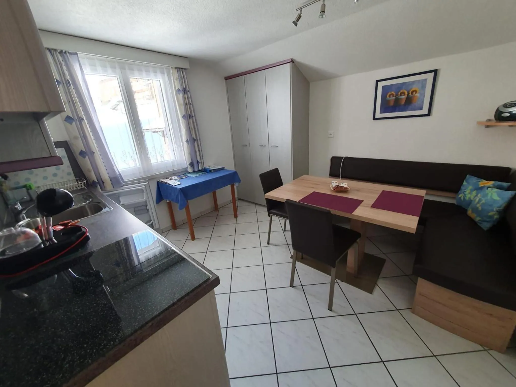 Kitchen or kitchenette in Apartmenthaus Holiday