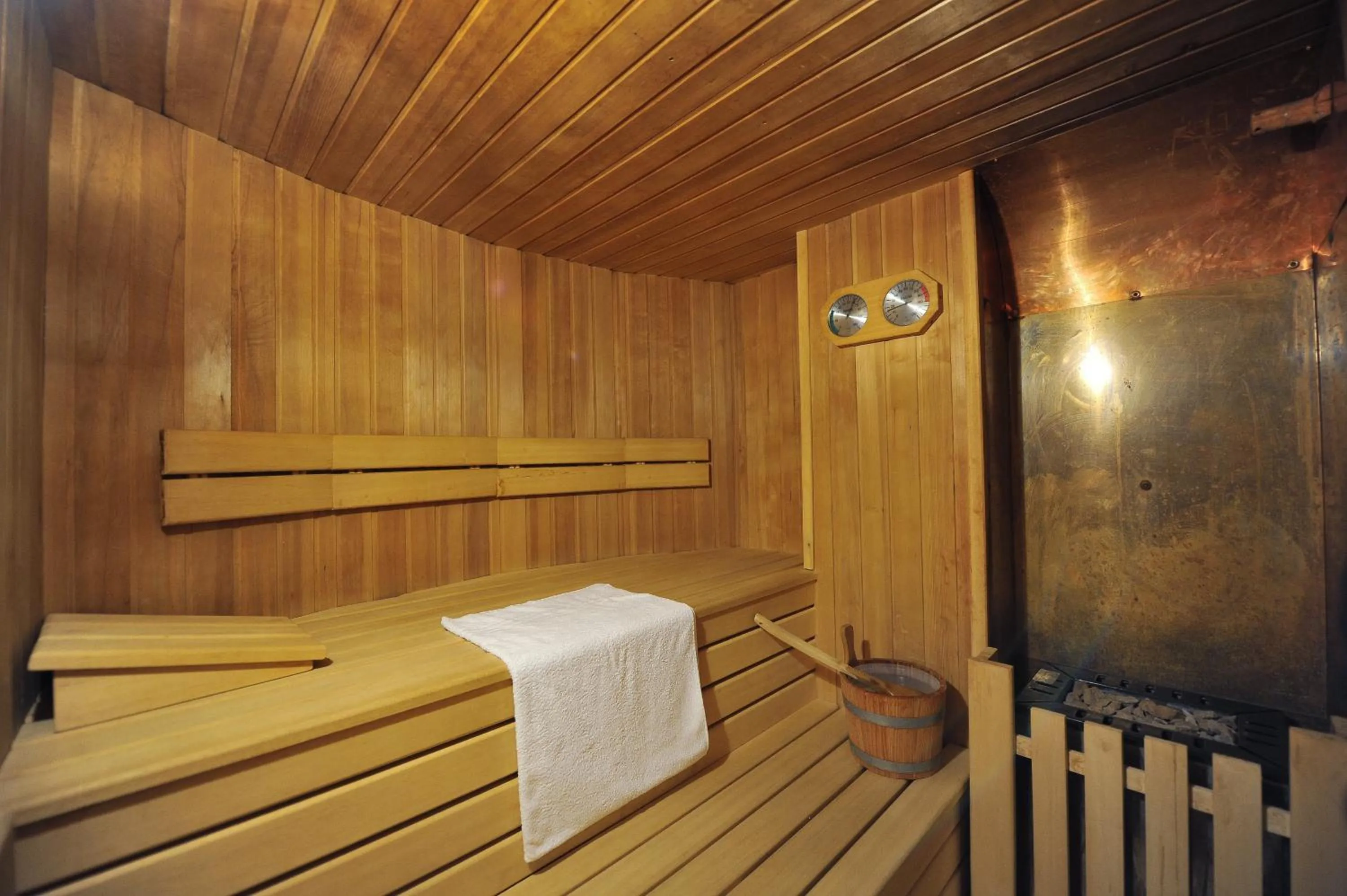 Sauna in Hotel Cristallo