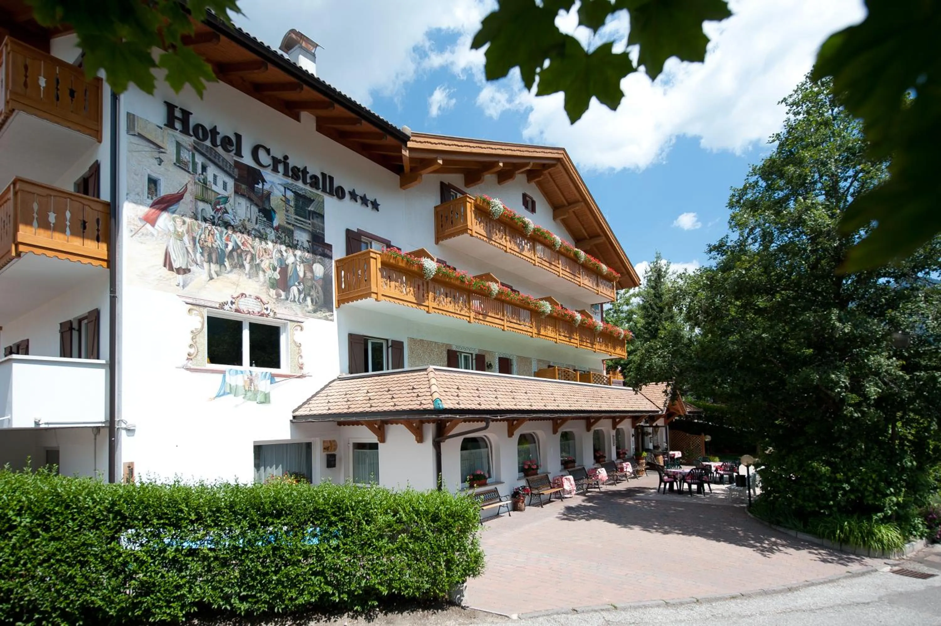 Property building in Hotel Cristallo