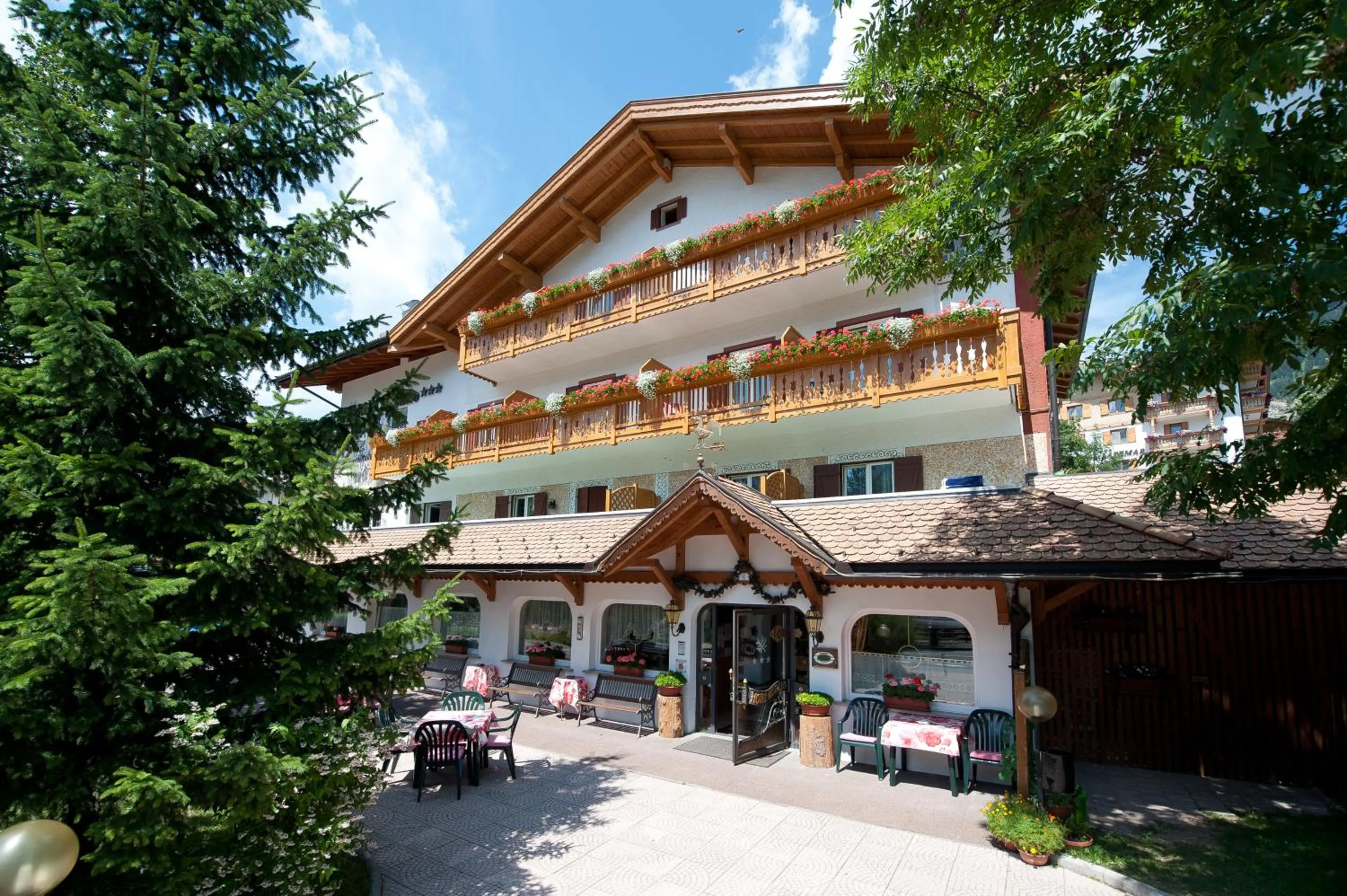 Property building in Hotel Cristallo