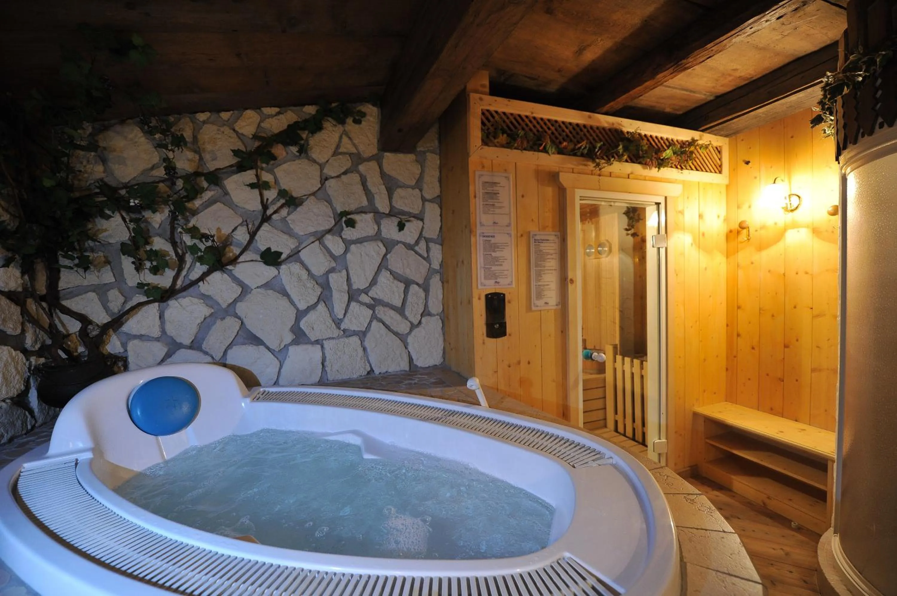 Spa and wellness centre/facilities in Hotel Cristallo