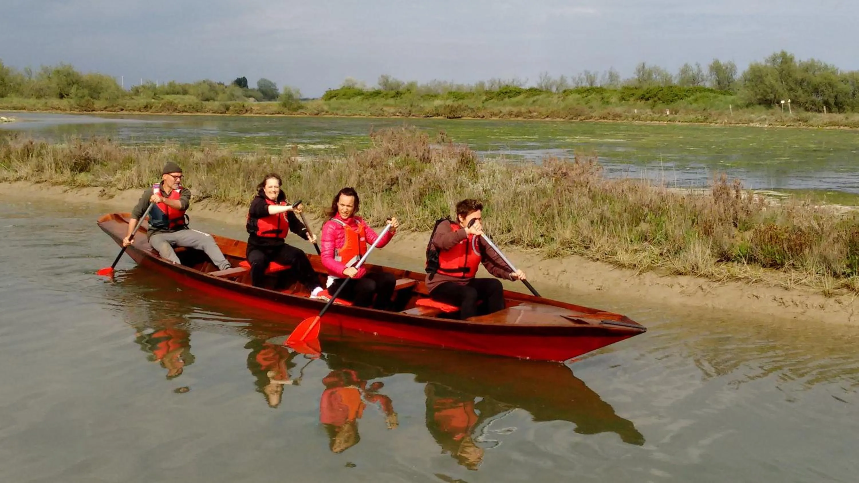 Aqua park in Agriturismo La Barena
