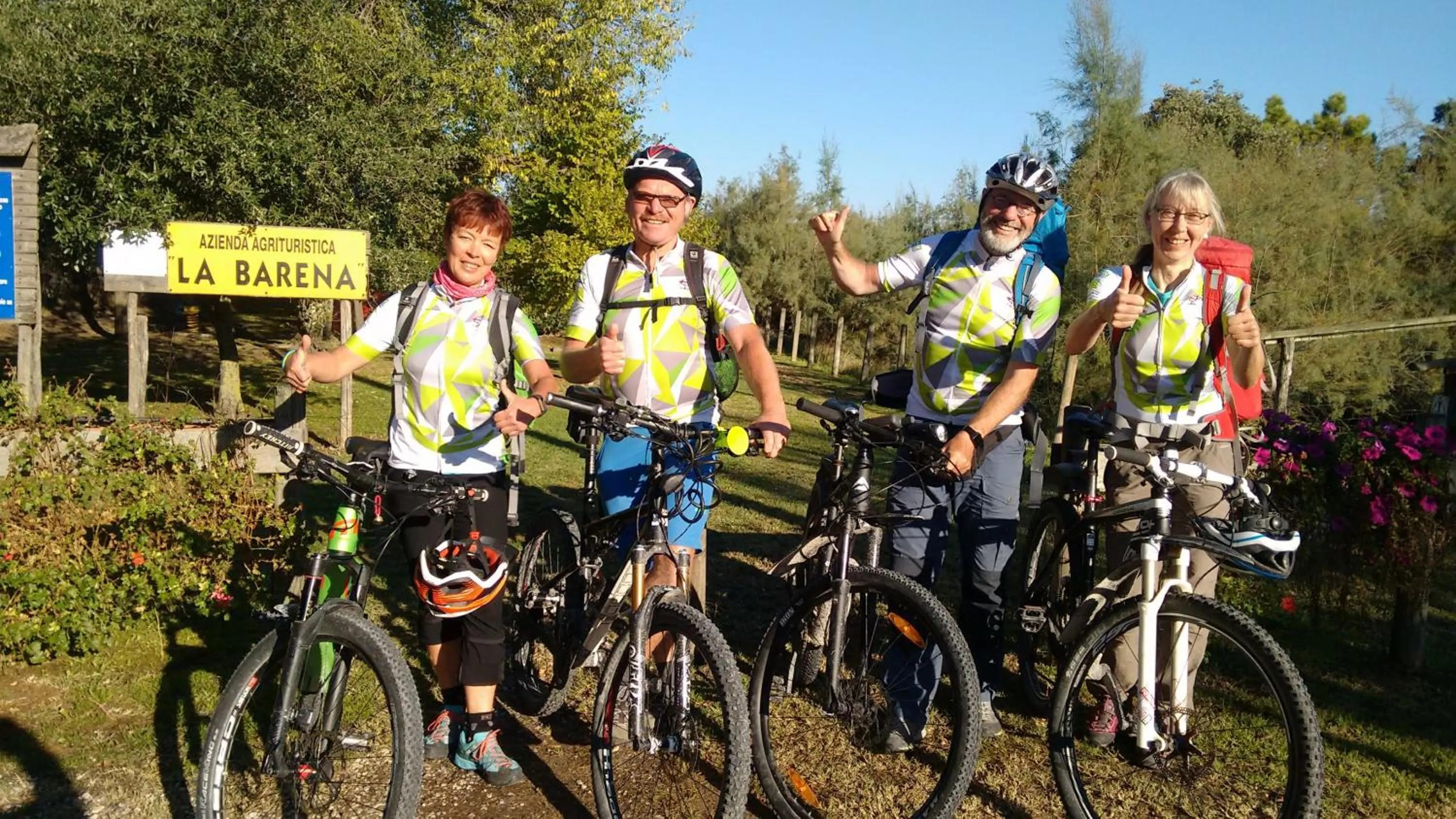 Cycling in Agriturismo La Barena