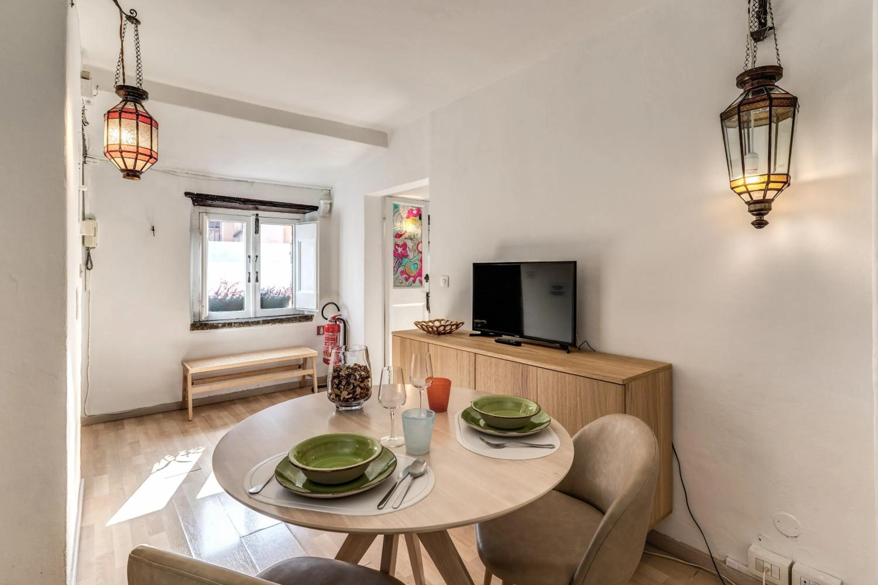 Dining area in Casawally