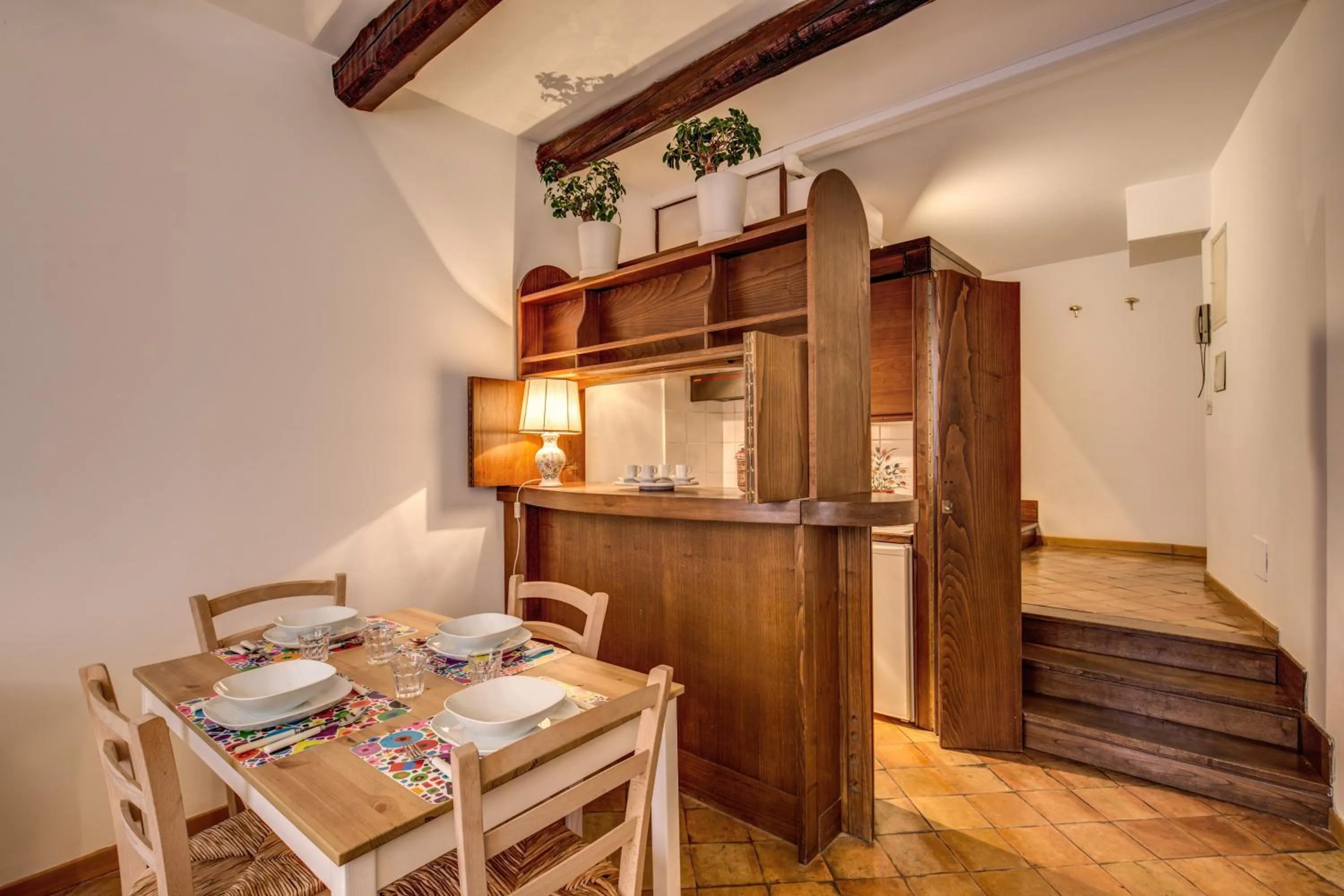 Dining area in Casawally