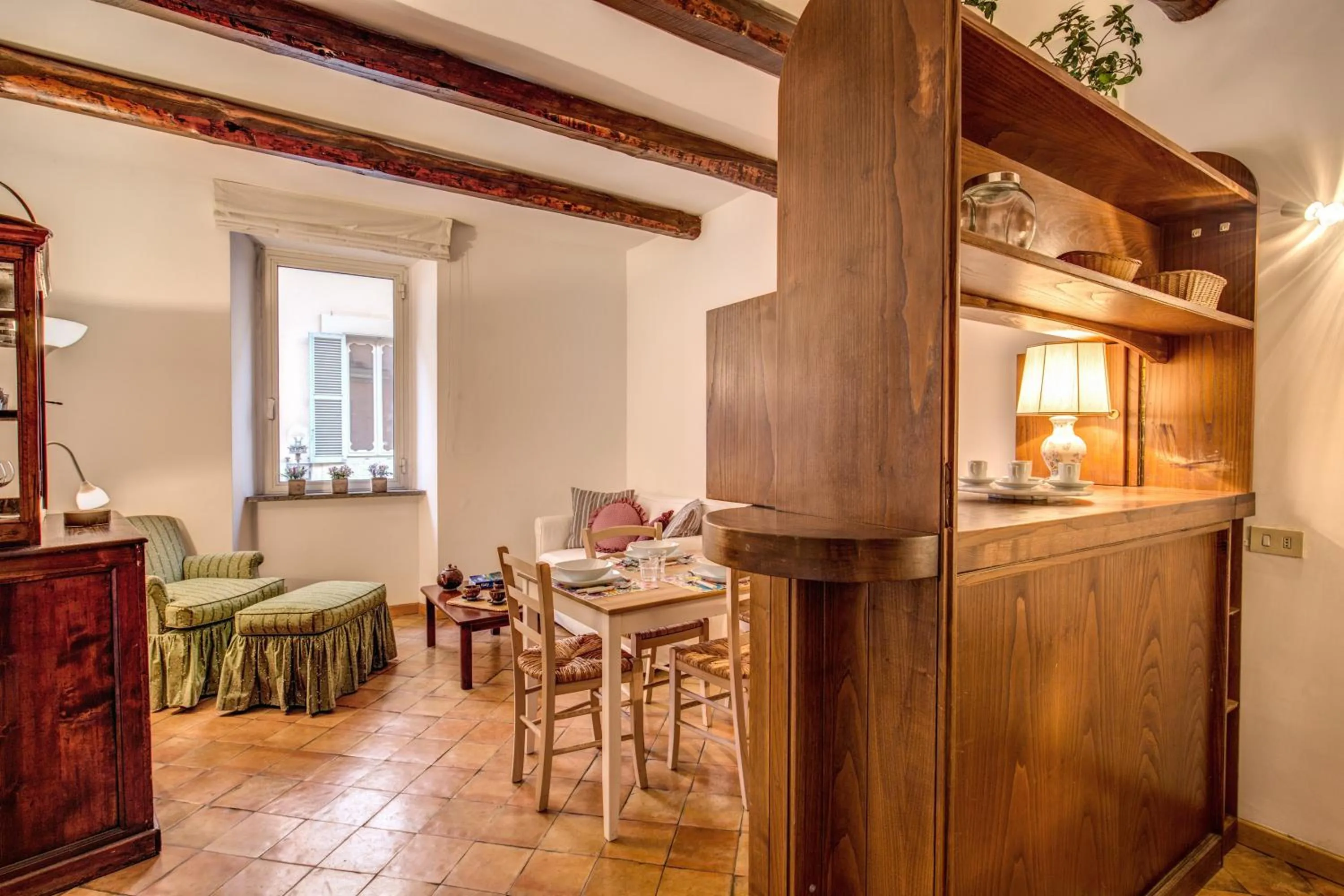 Dining area in Casawally