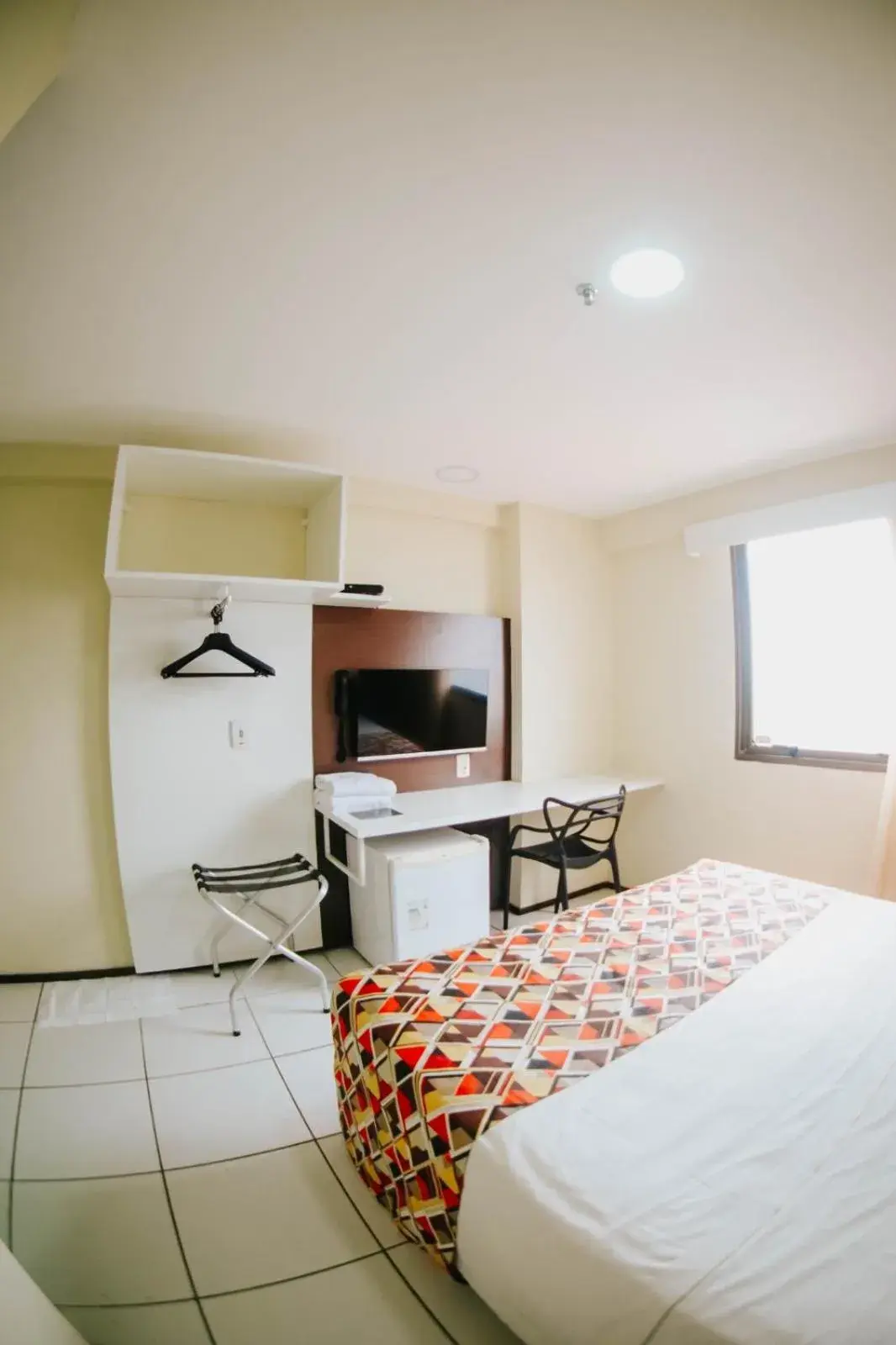 View (from property/room), Bed in Soft Win Hotel São Luís View (from property/room), Bed in Soft Win Hotel São Luís