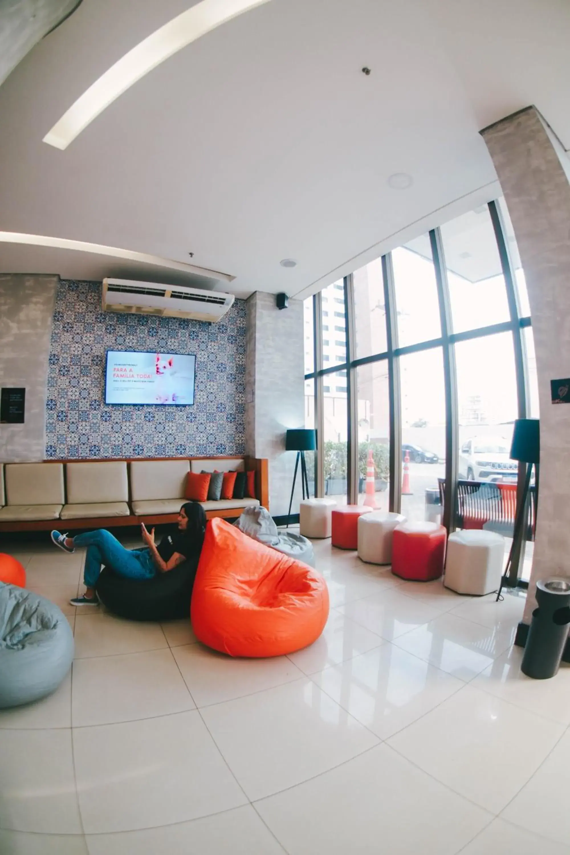 Lobby or reception in Soft Win Hotel São Luís Lobby or reception in Soft Win Hotel São Luís