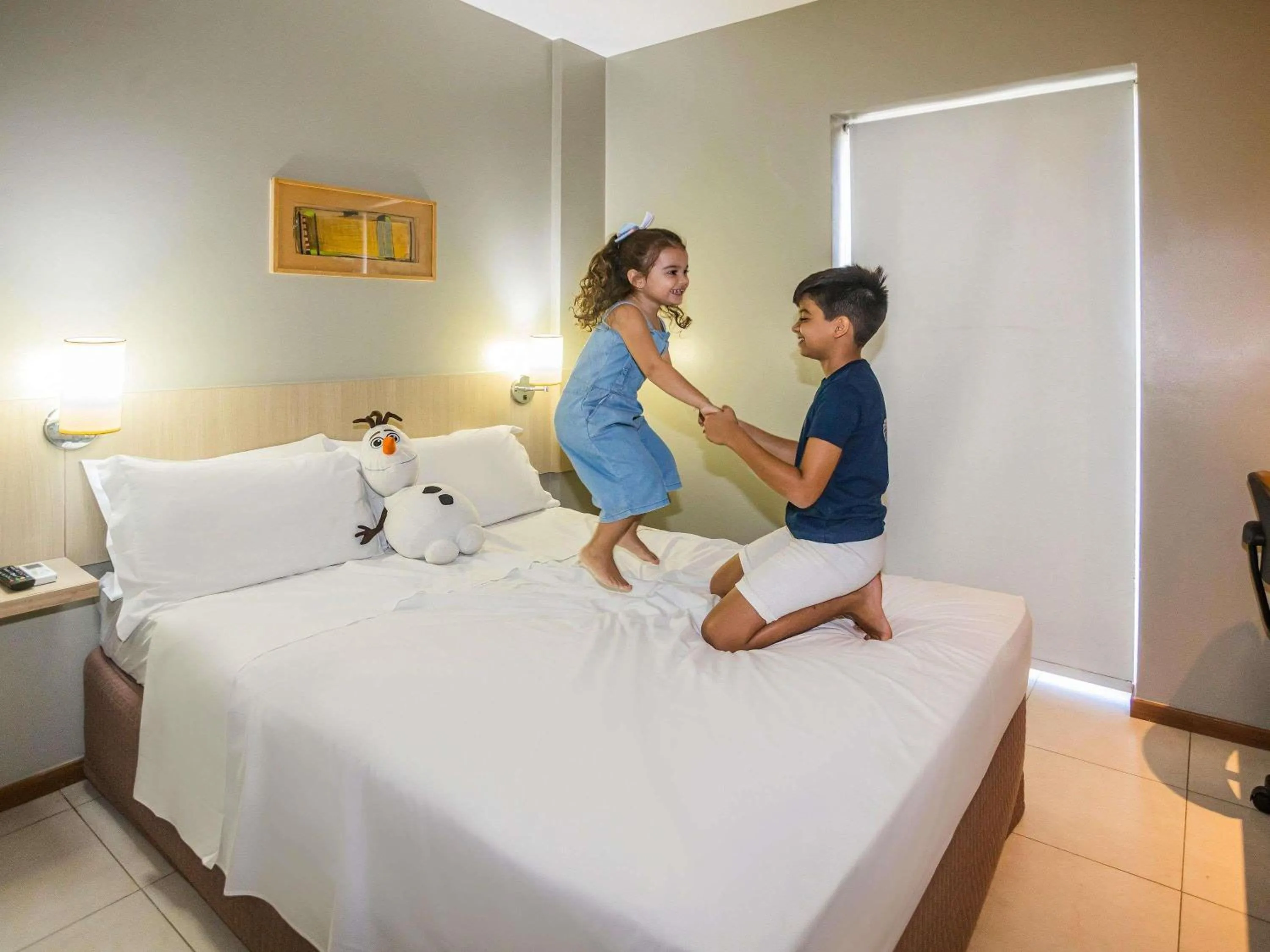 Bedroom, Bed in ibis Styles Belém do Pará