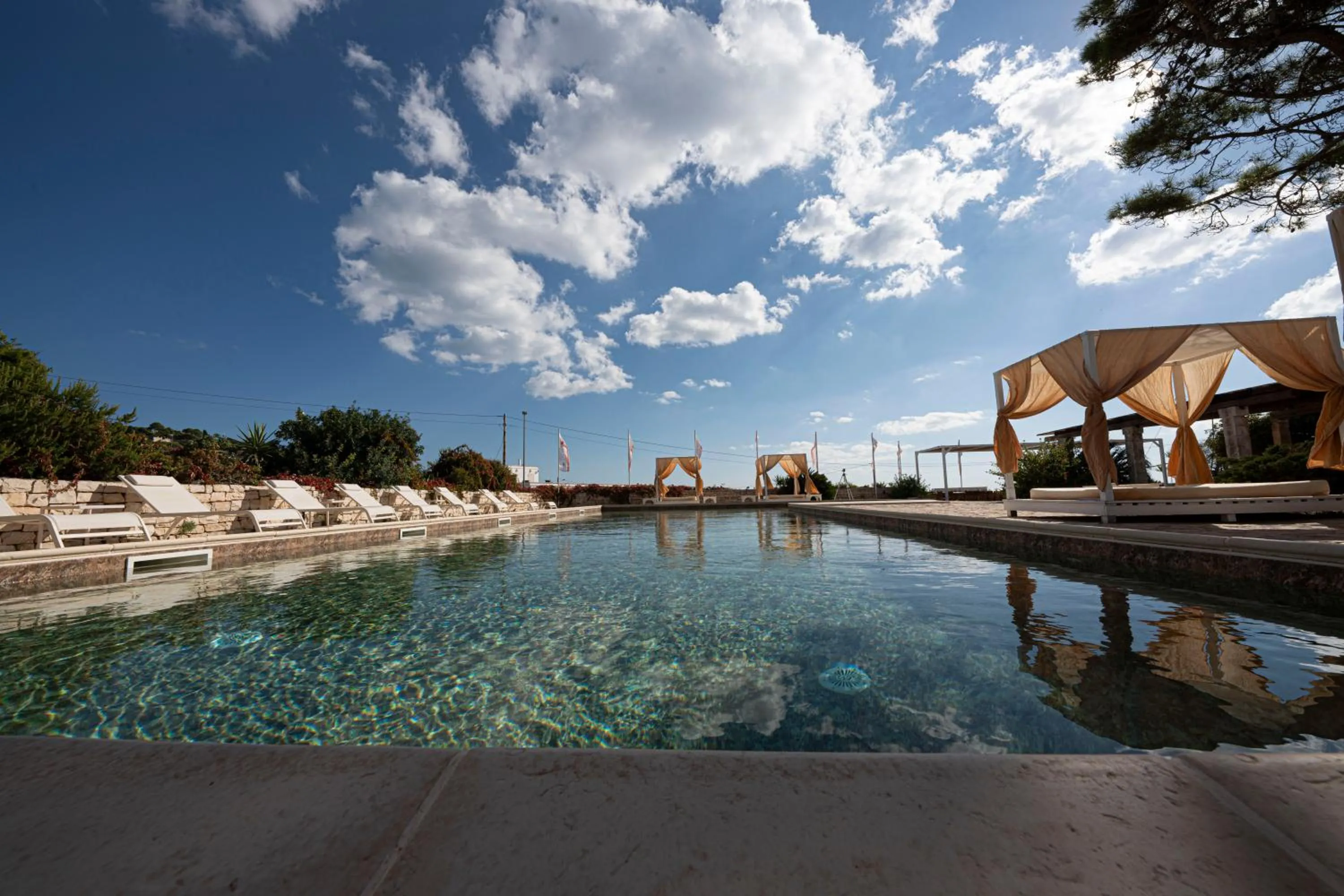 Pool view in Approdo Boutique Hotel Leuca