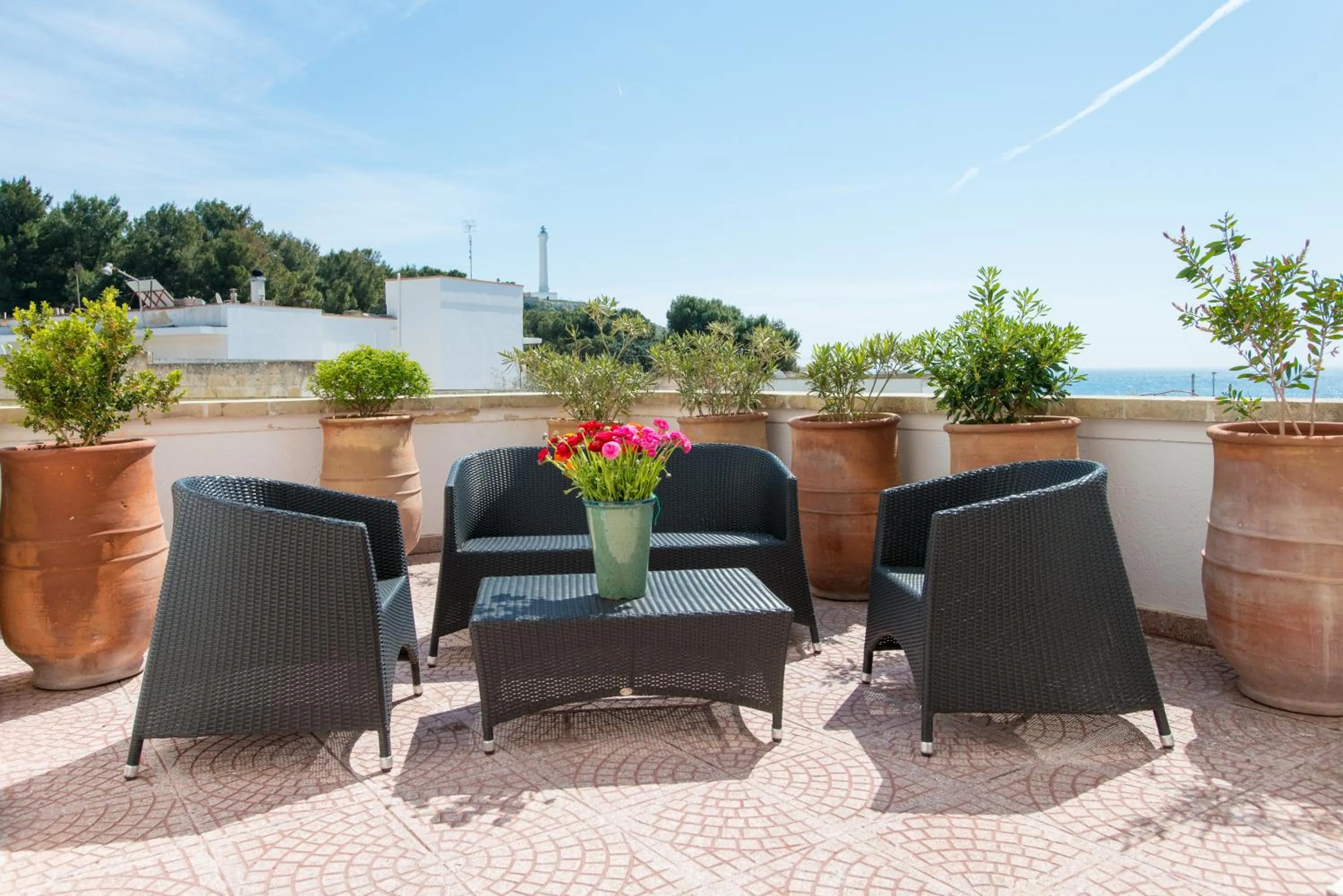 Patio in Approdo Boutique Hotel Leuca