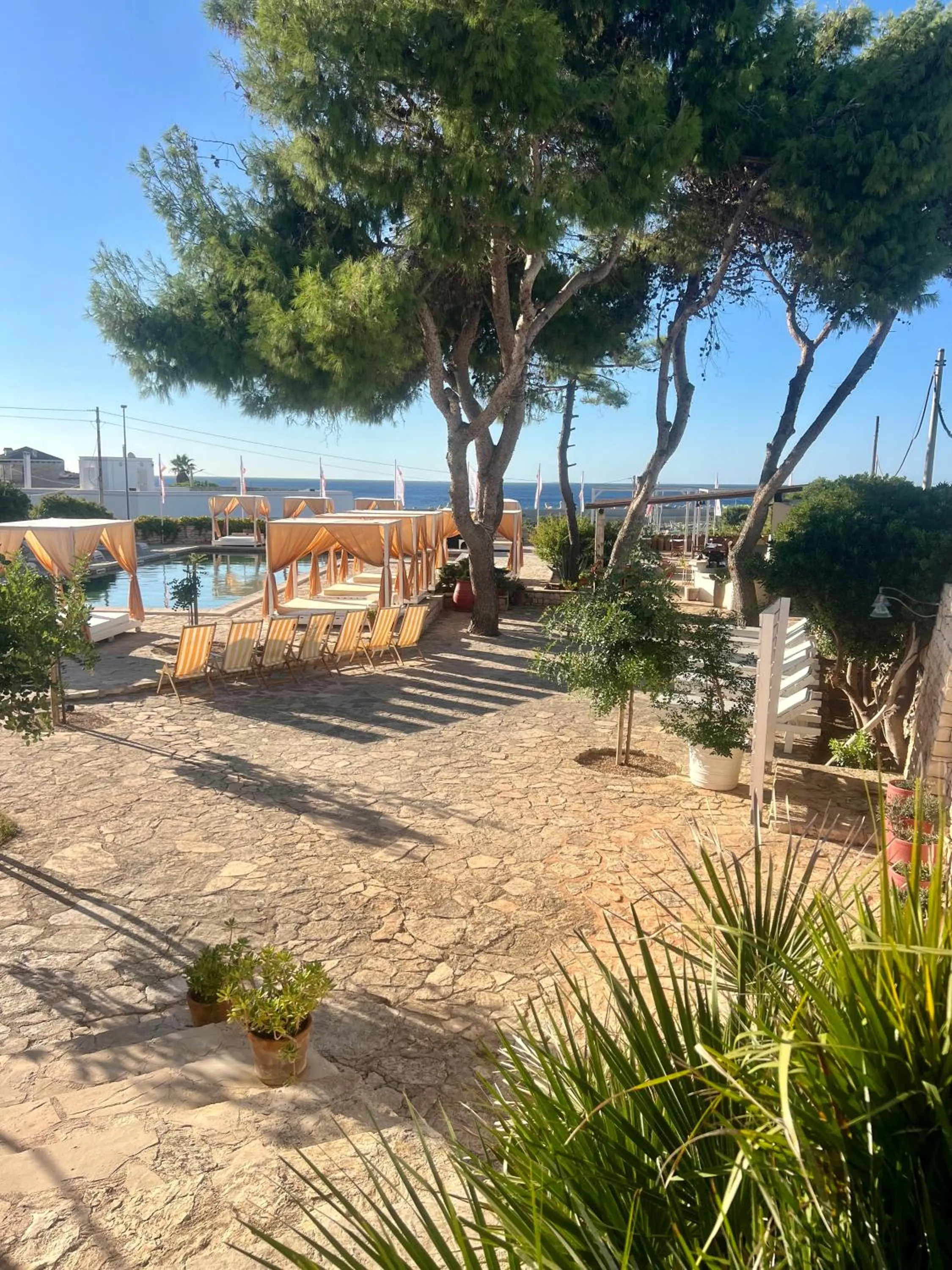 Swimming pool in Approdo Boutique Hotel Leuca