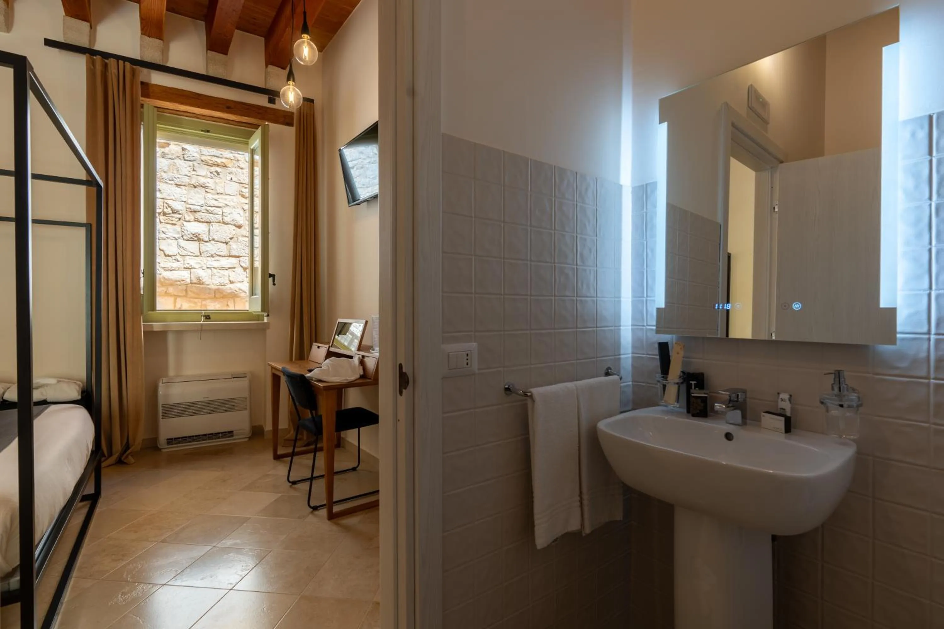 Bathroom in B&B Palazzo Vittoria