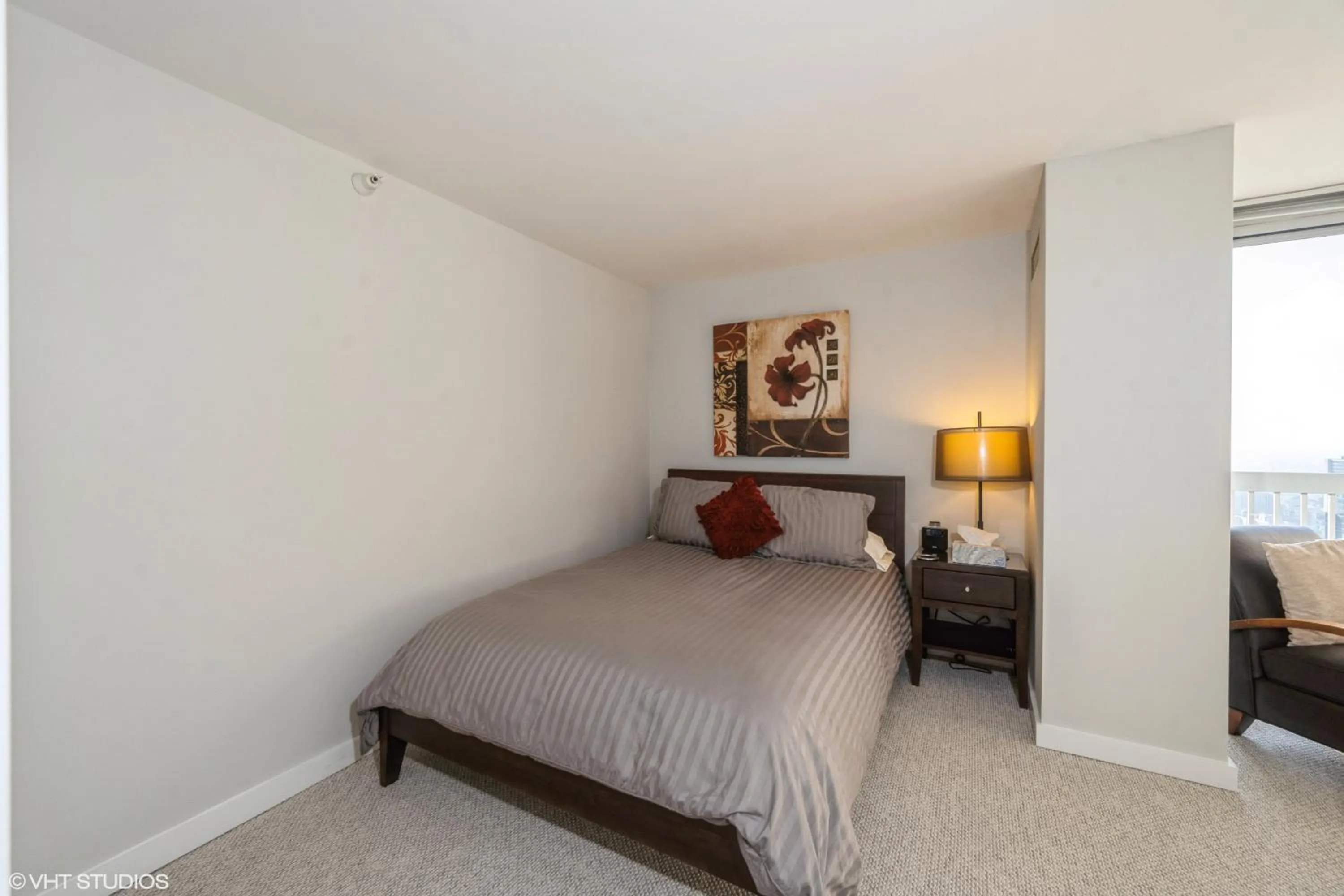 Bed in The Penthouse at Grand Plaza