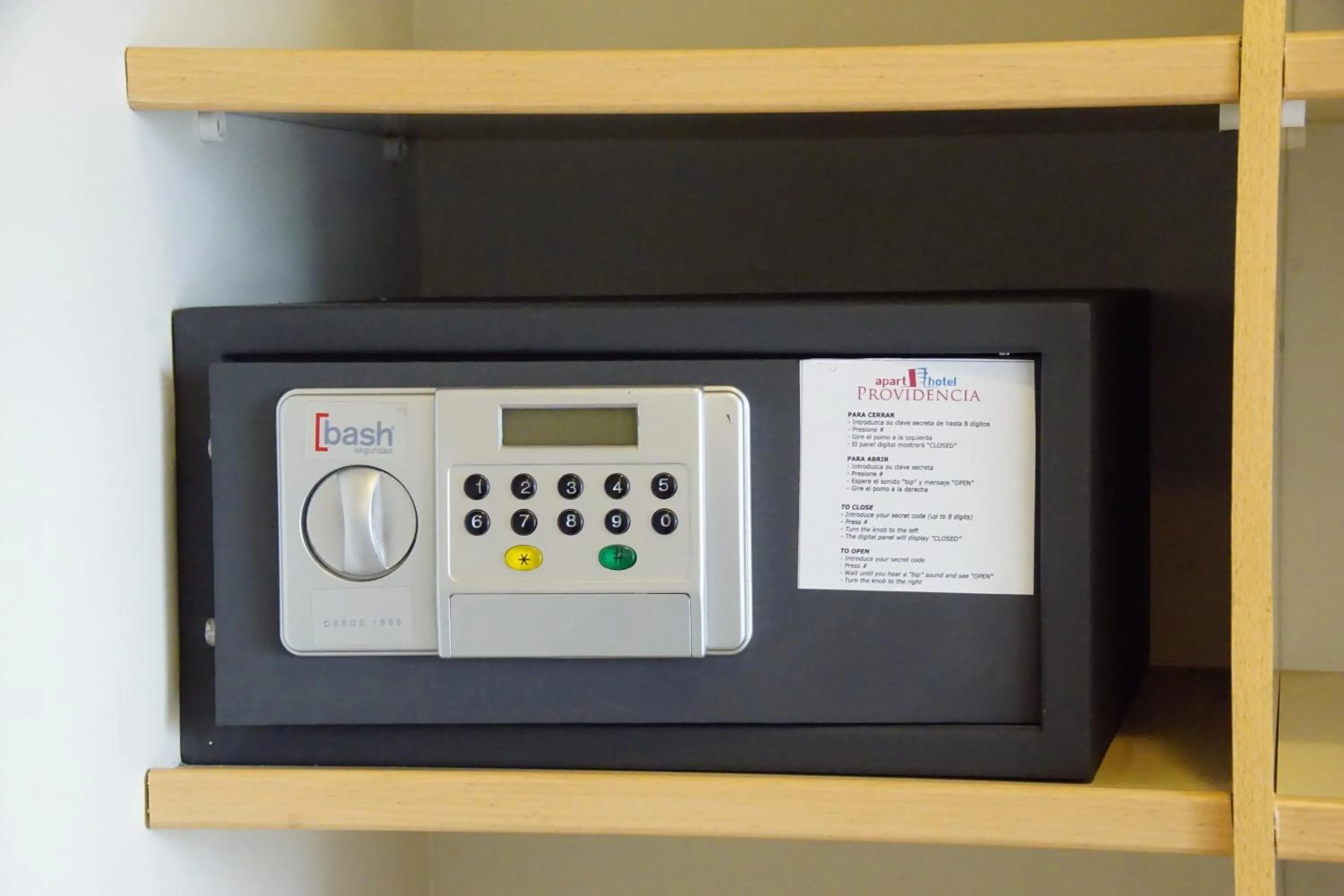 safe in Apart Hotel Providencia