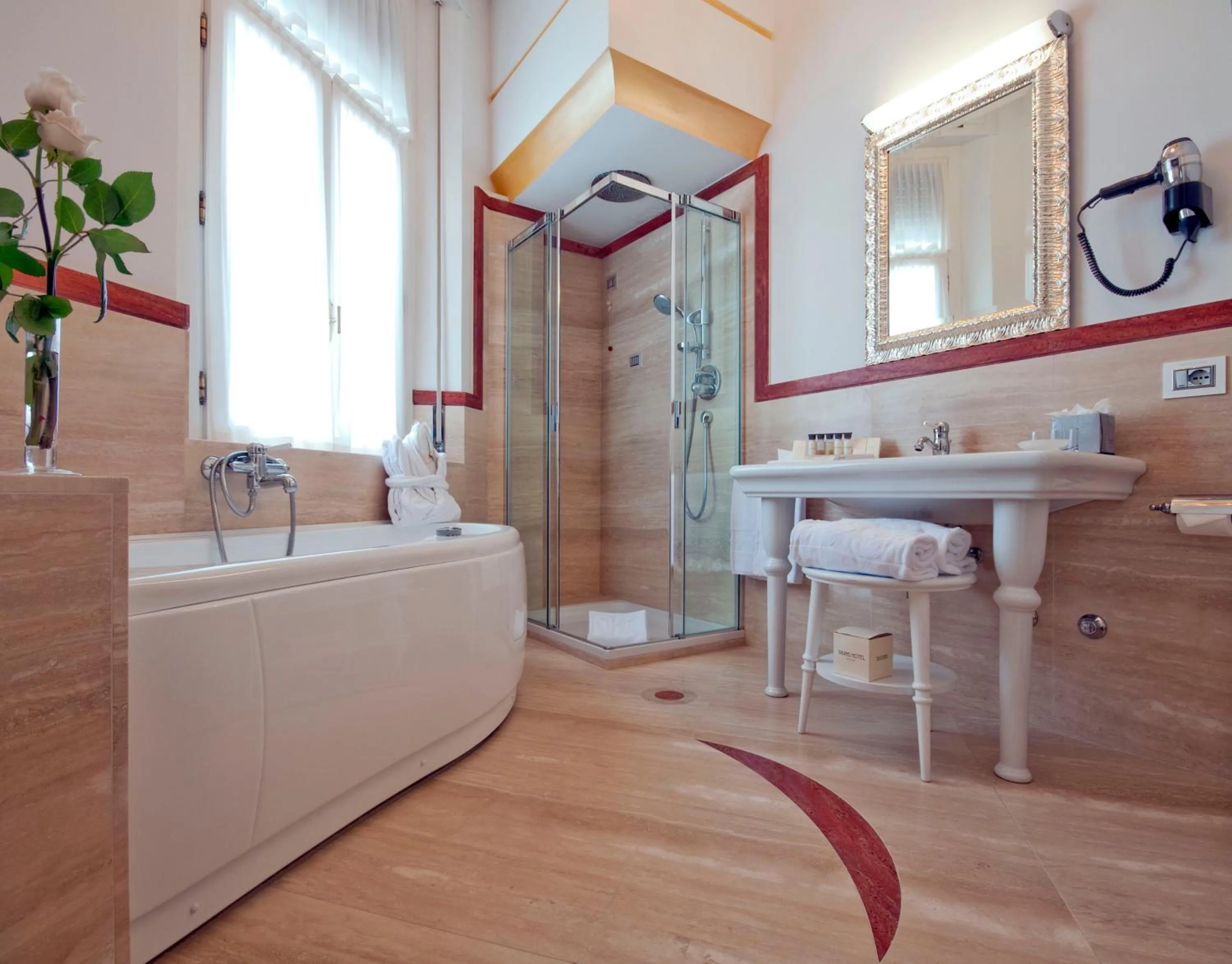 Bathroom in Grand Hotel Rimini