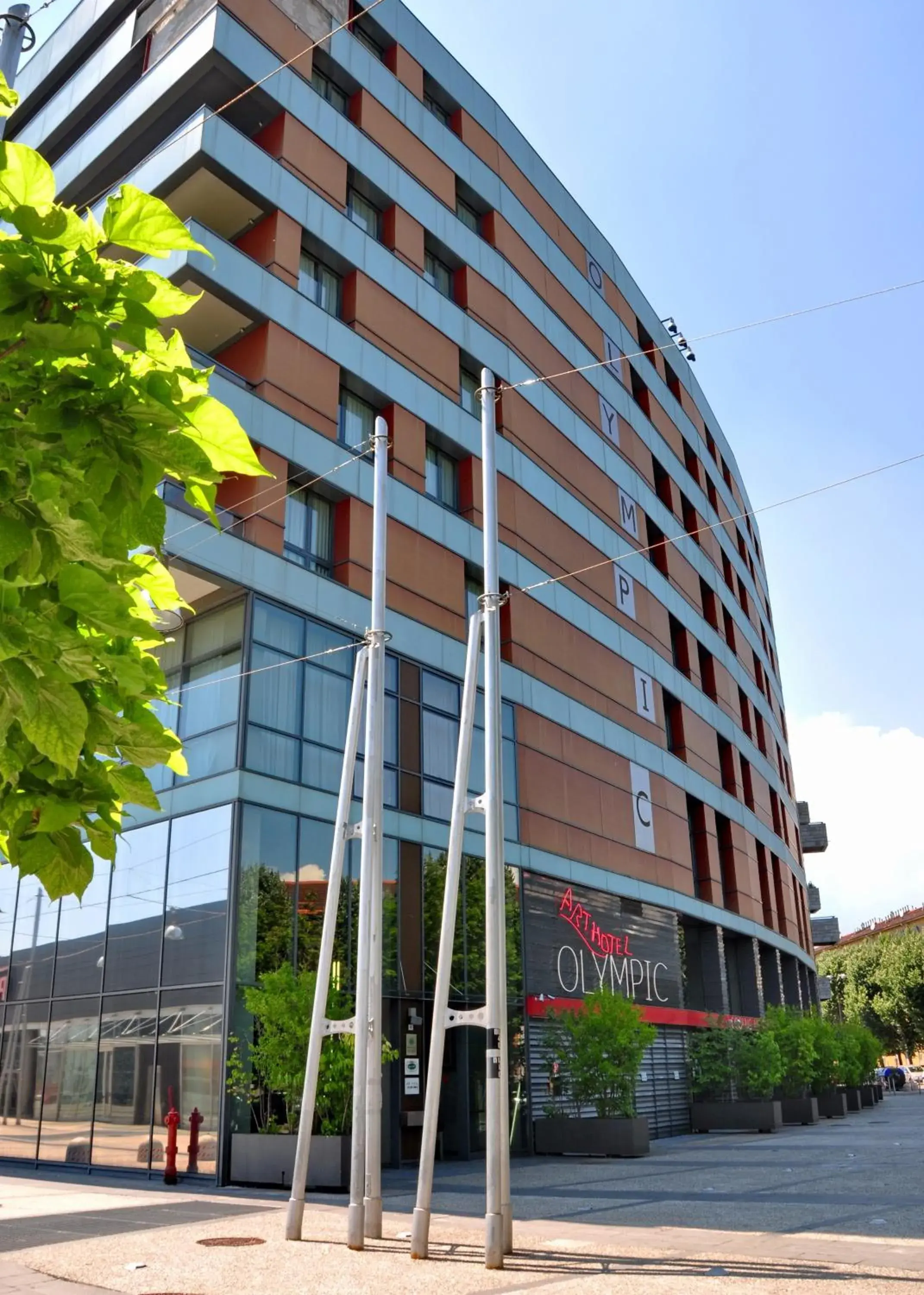 Property building in Art Hotel Olympic Property building in Art Hotel Olympic