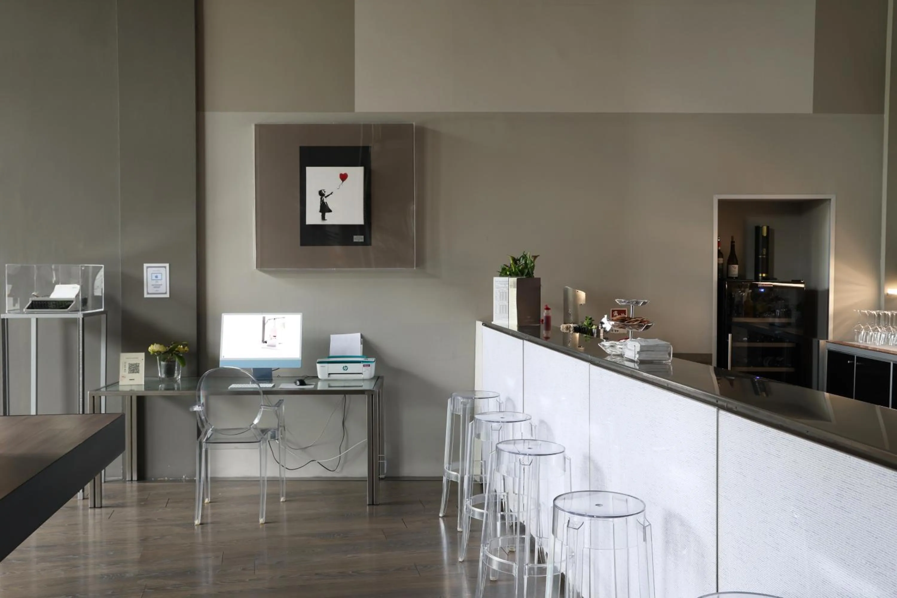 Lounge or bar in Art Hotel Olympic