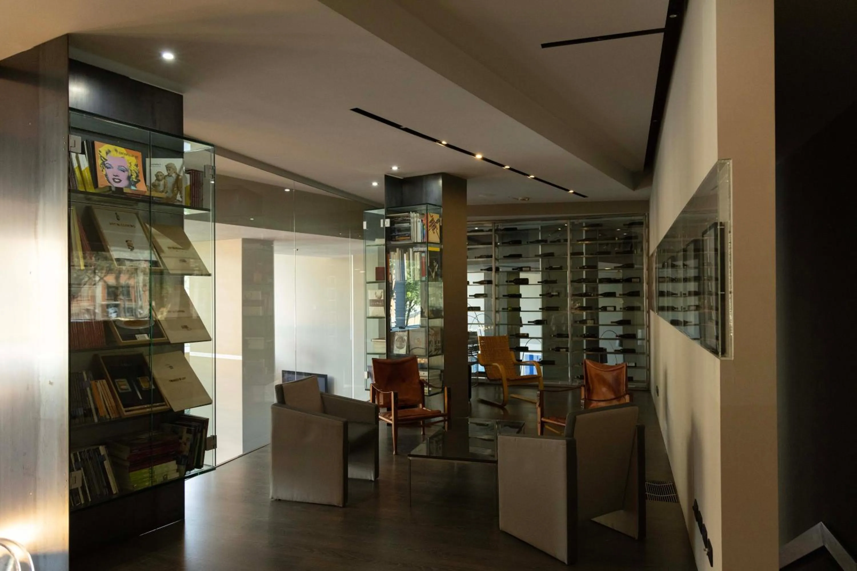 Seating area in Art Hotel Olympic