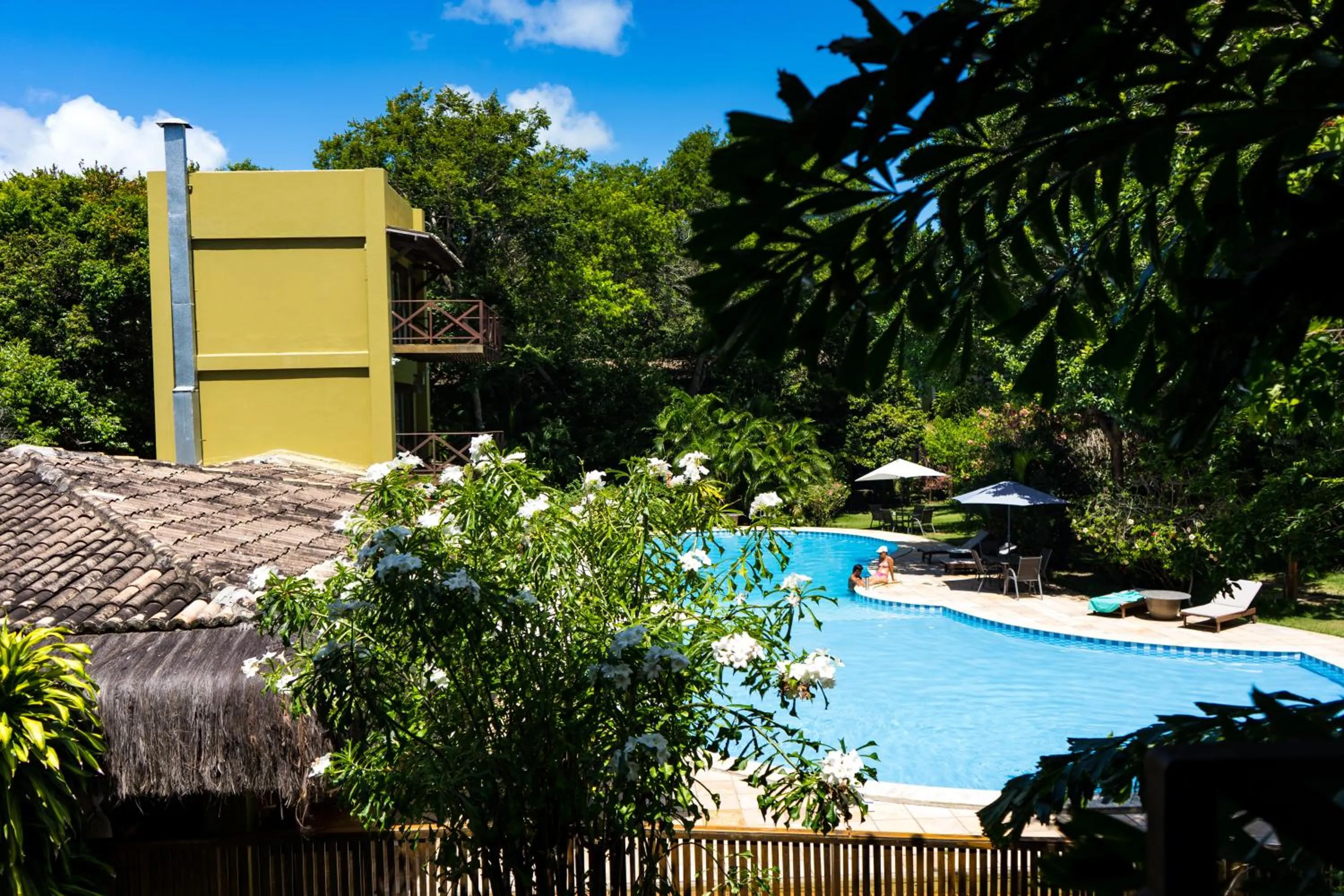 Garden view in Recanto da Mata Pipa