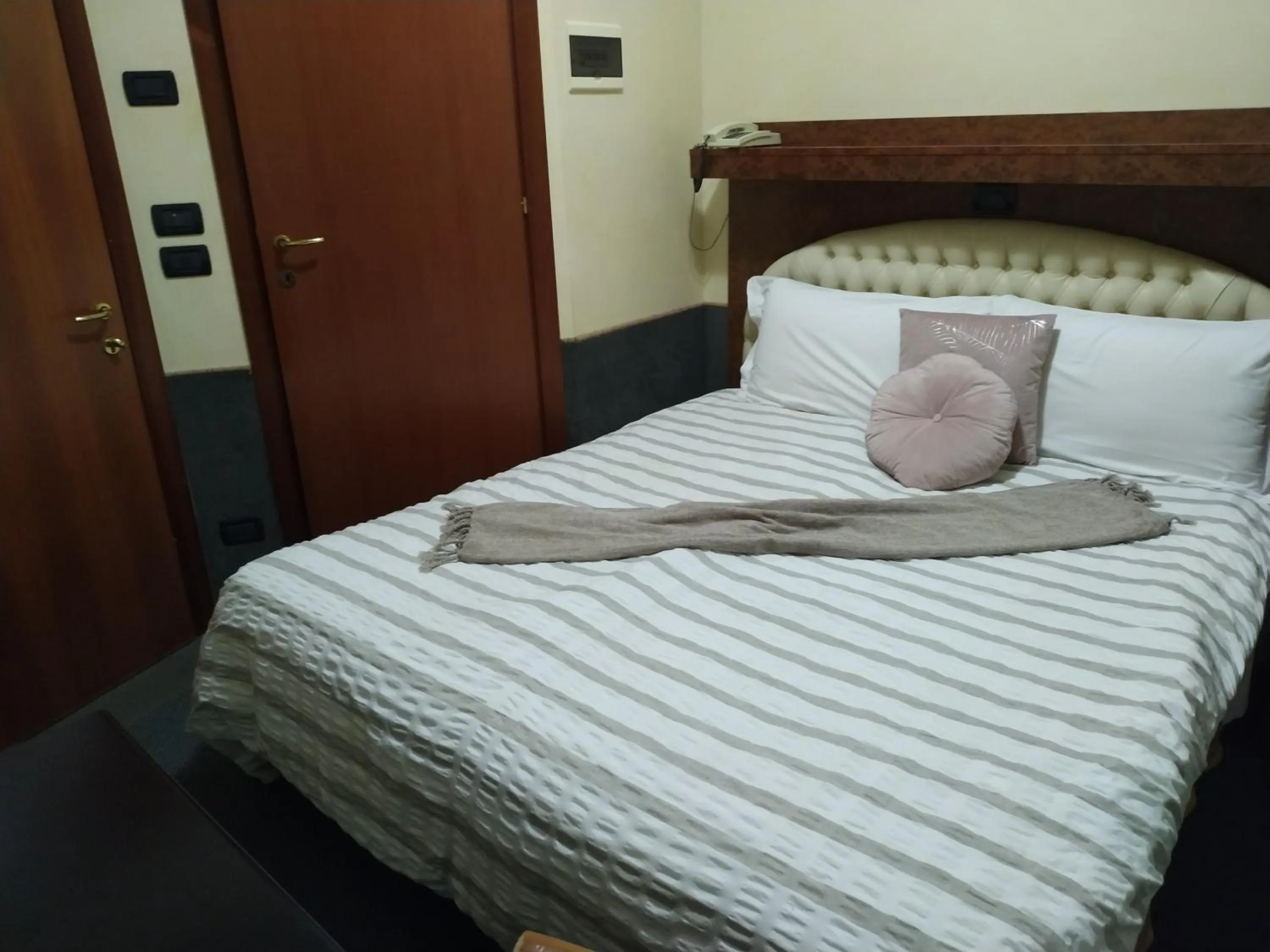 Bed in Atlantide Hotel