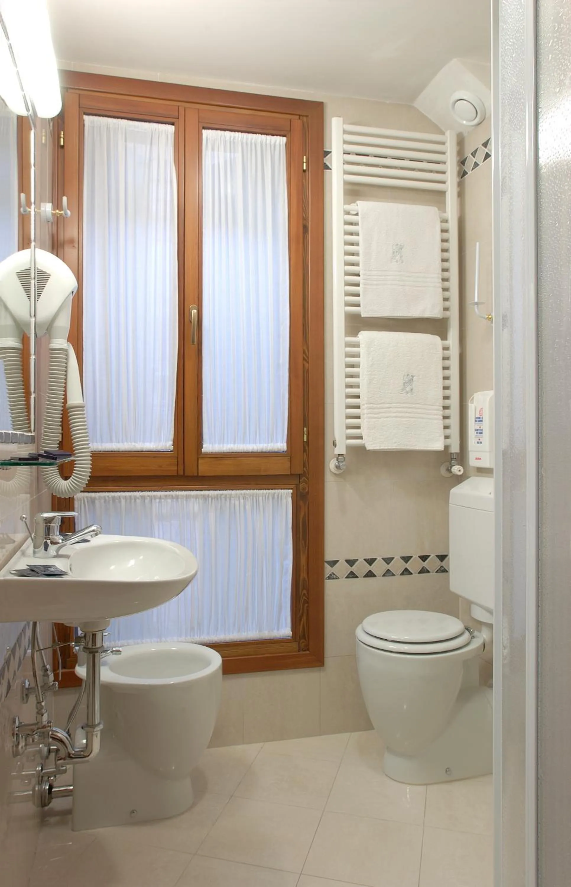 Bathroom in Atlantide Hotel