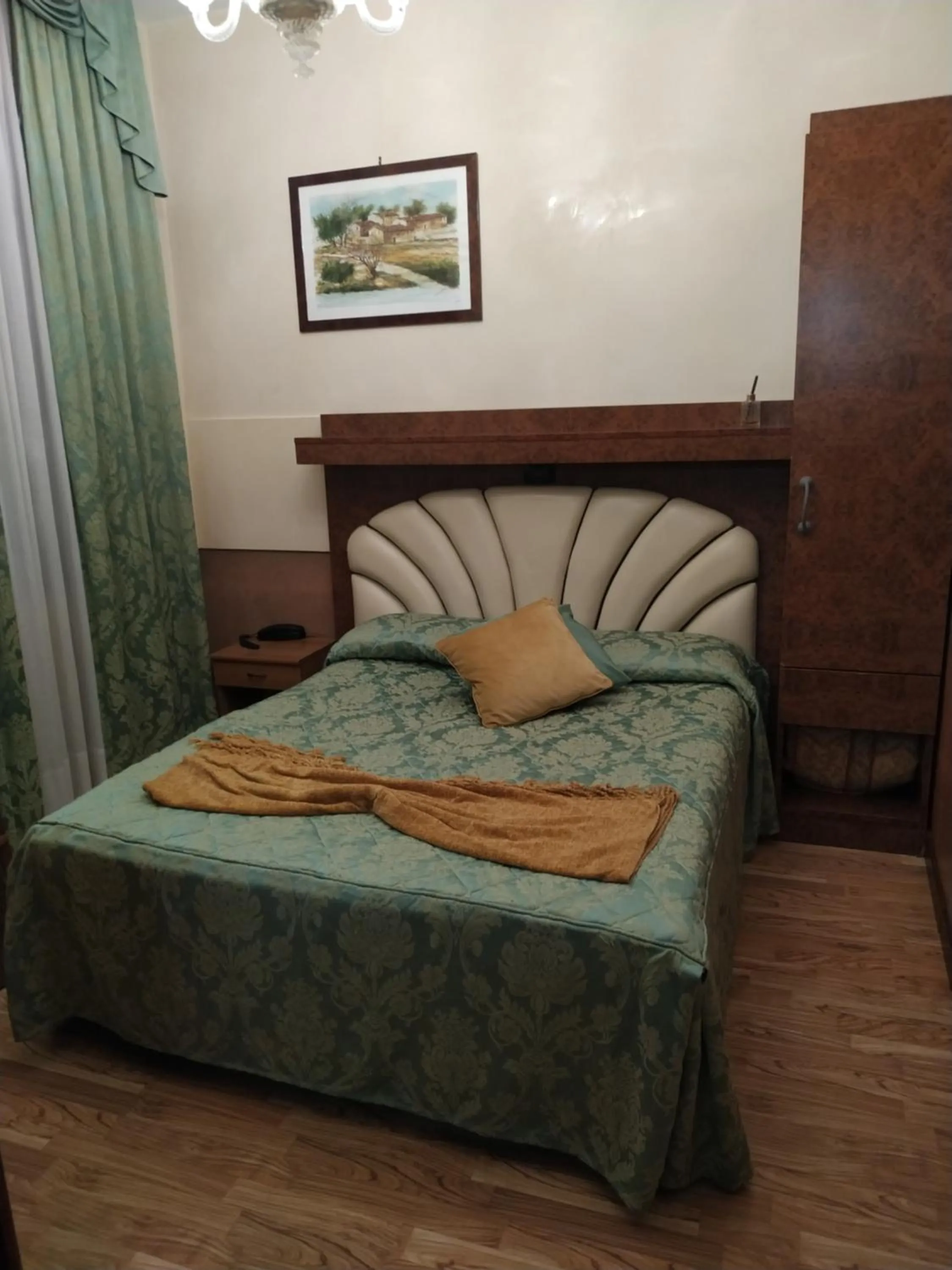 Bed in Atlantide Hotel