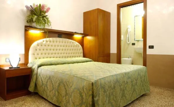 Bed in Atlantide Hotel