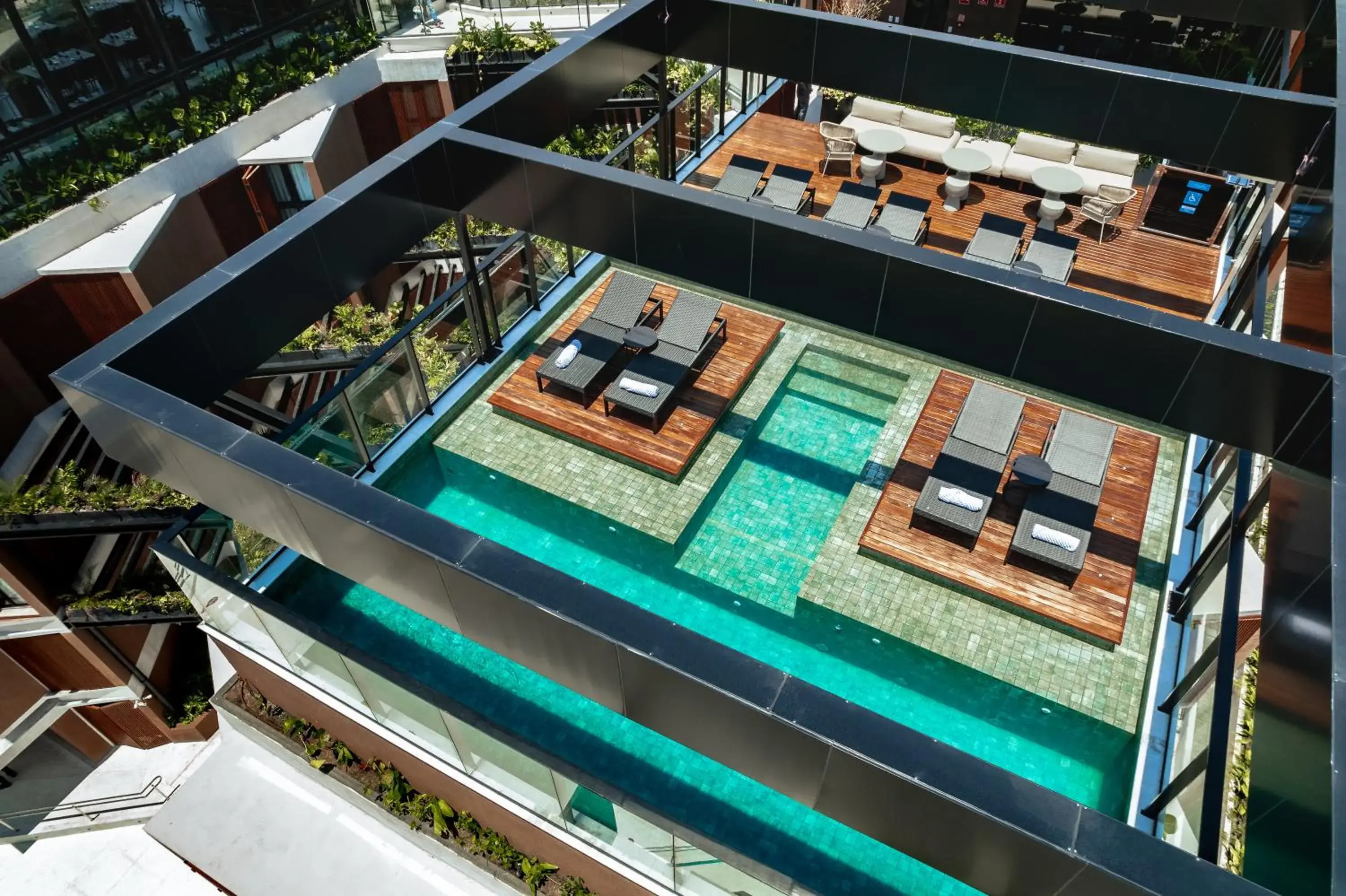 Swimming pool in BA'RA Hotel Swimming pool in BA'RA Hotel