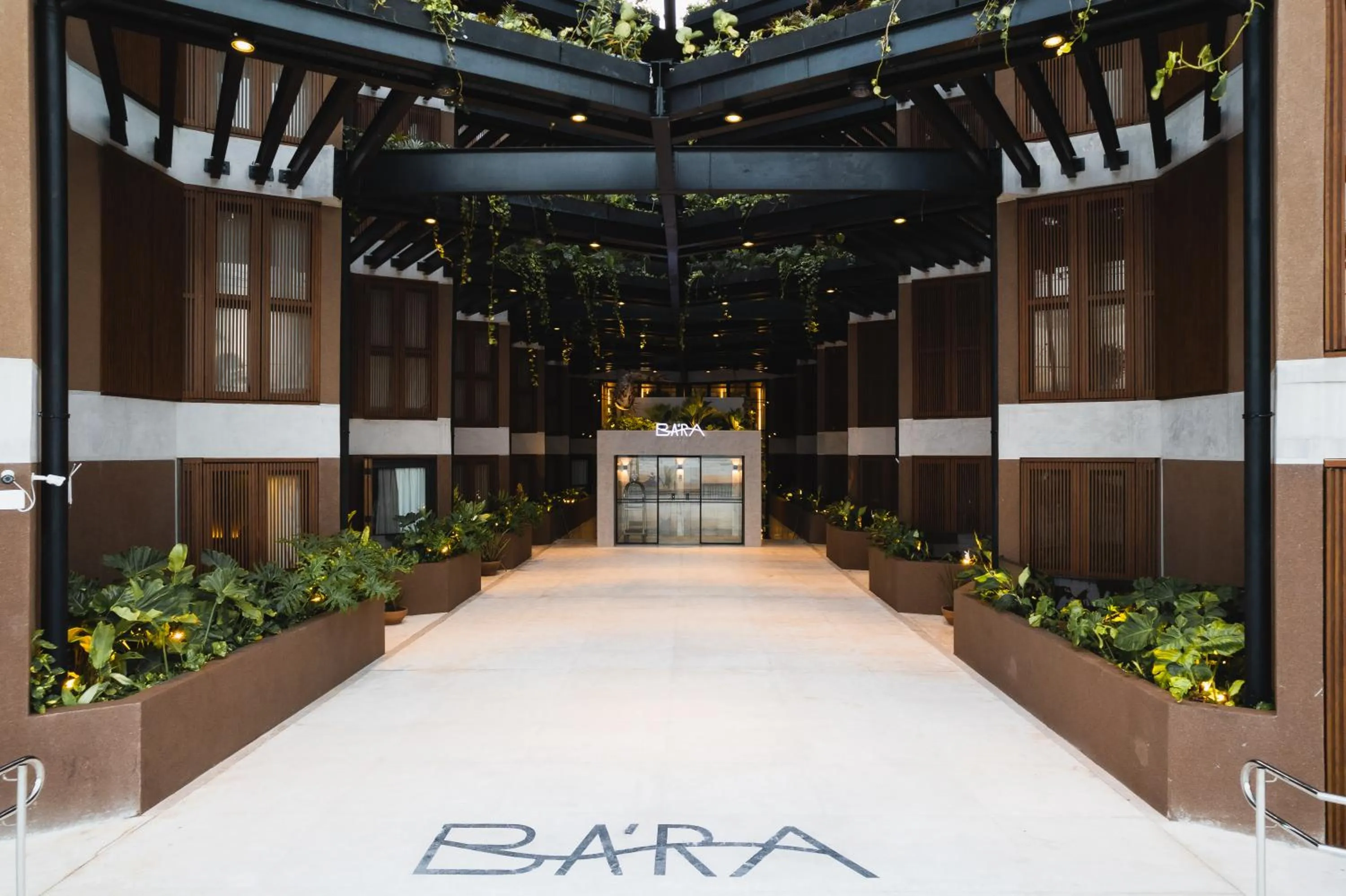 Facade/entrance in BA'RA Hotel