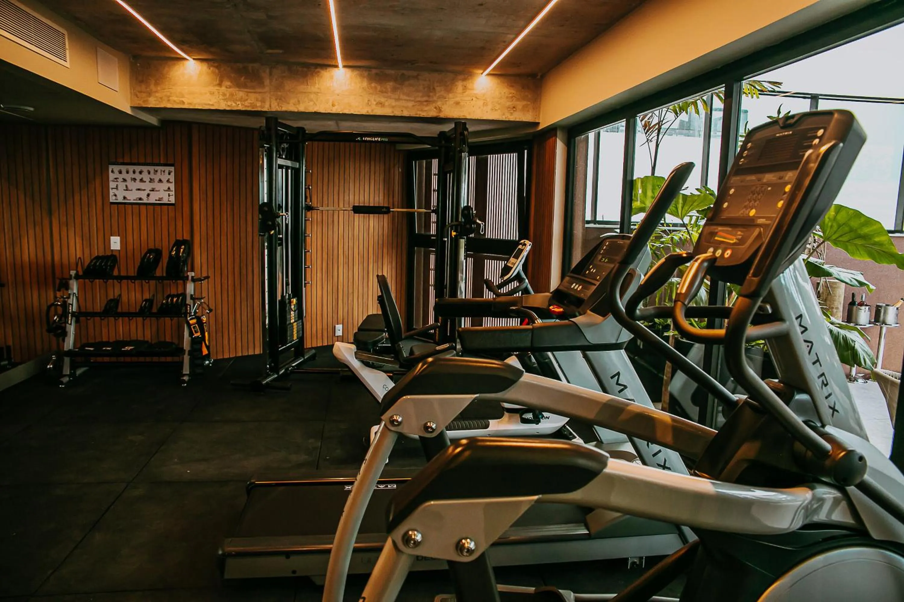 Fitness centre/facilities in BA'RA Hotel