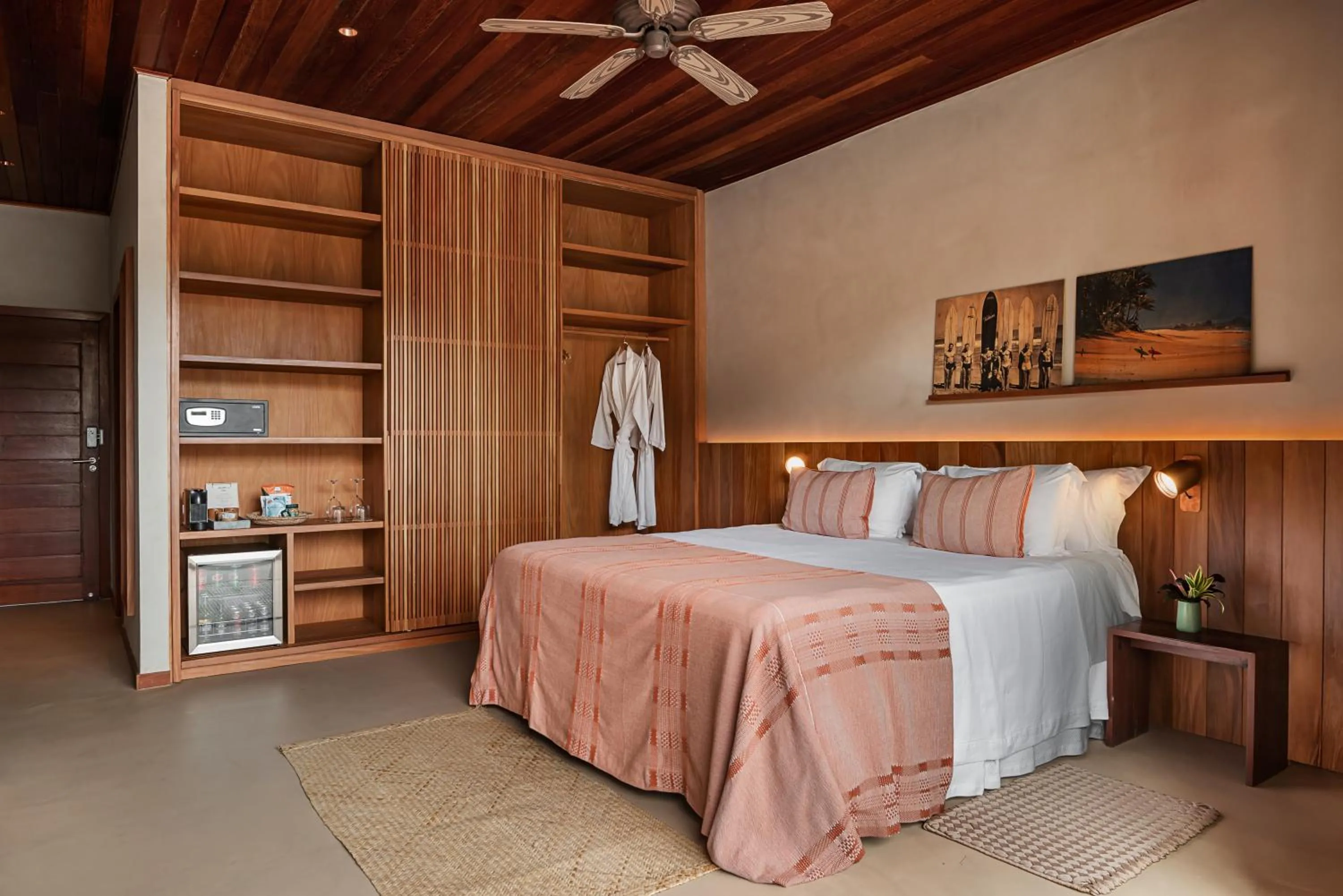 Bed in Barracuda Boutique