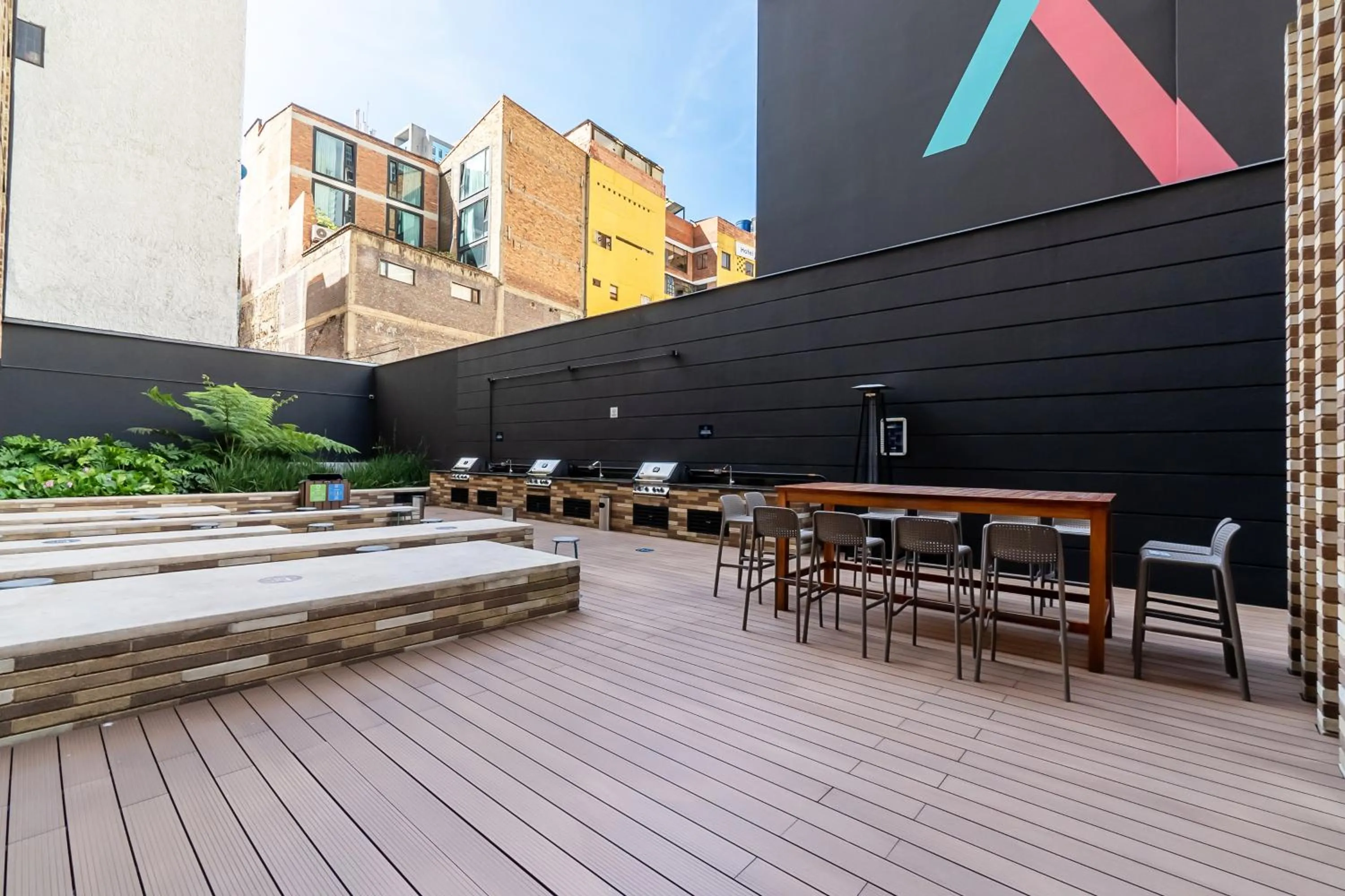 Balcony/Terrace in CentralX 21 Bogotá