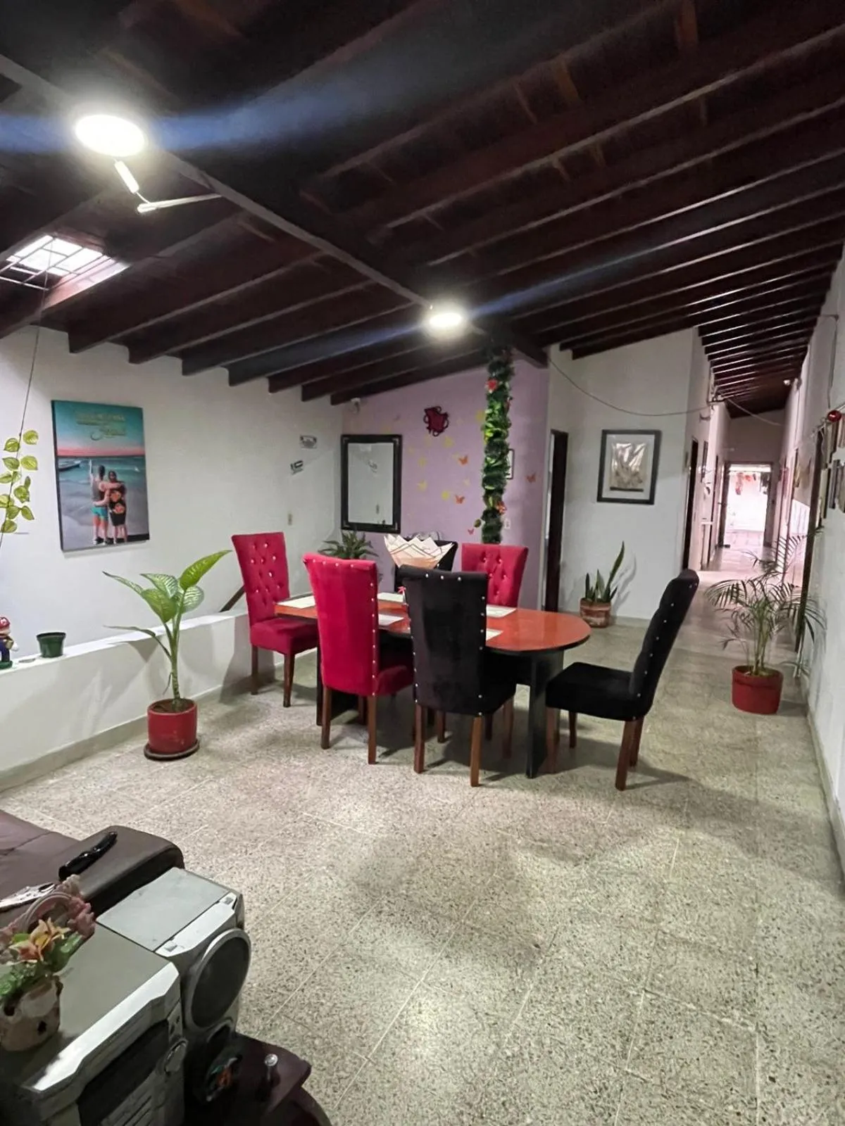 Living room in Hostel Urban City Medellin