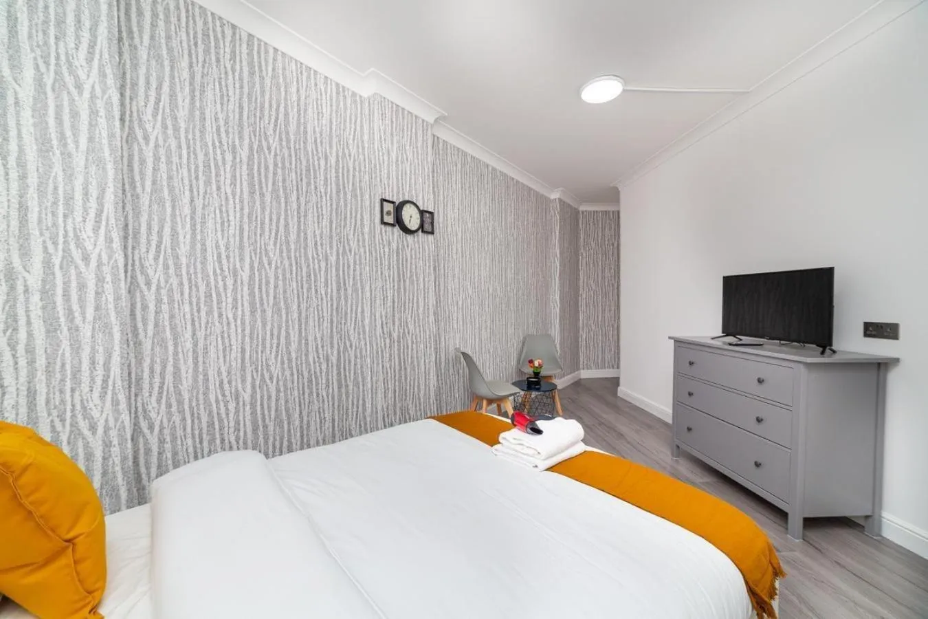 Bedroom, Bed in Diana Hotel Near Wembley Self Serviced Apartments