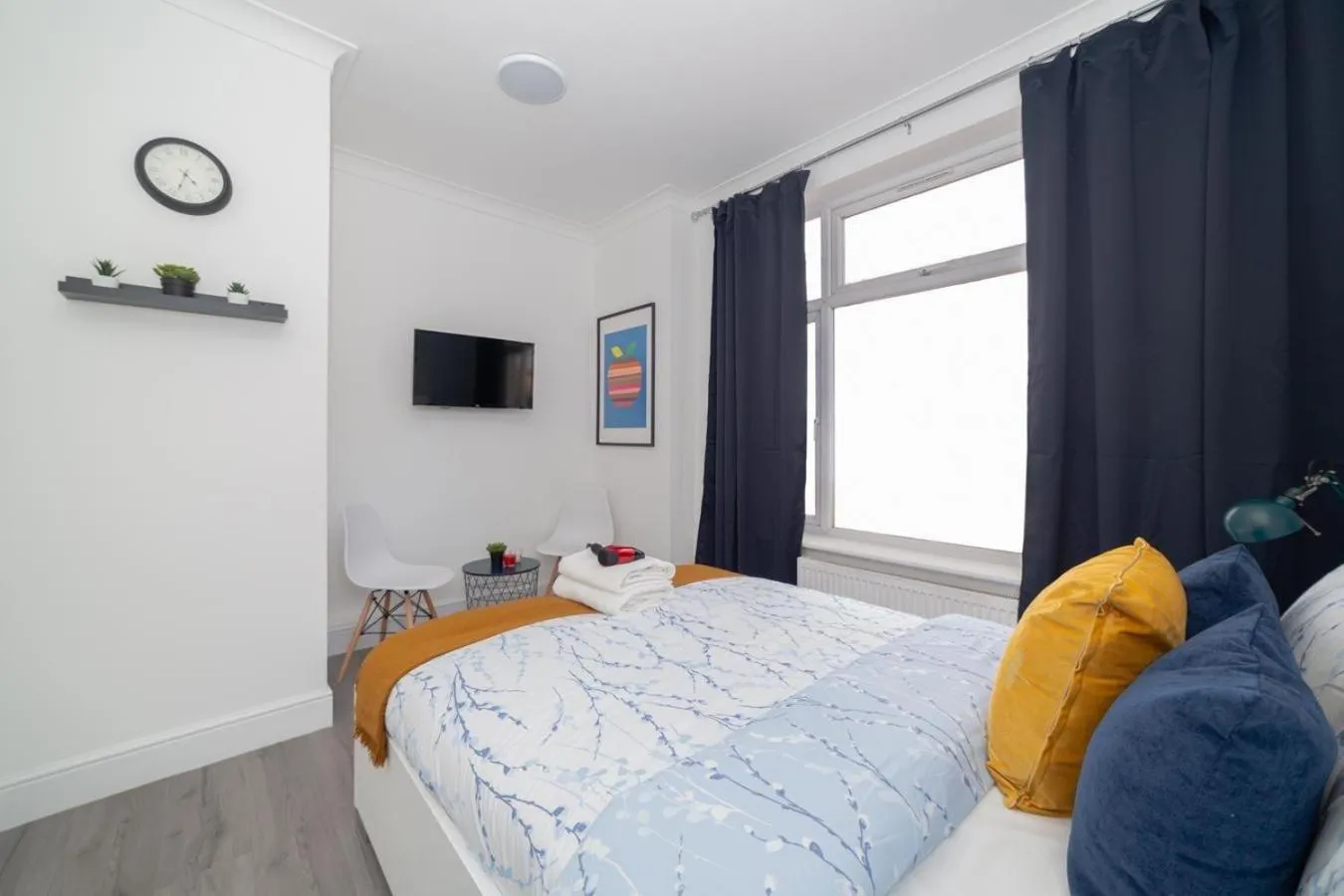 Bedroom, Bed in Diana Hotel Near Wembley Self Serviced Apartments