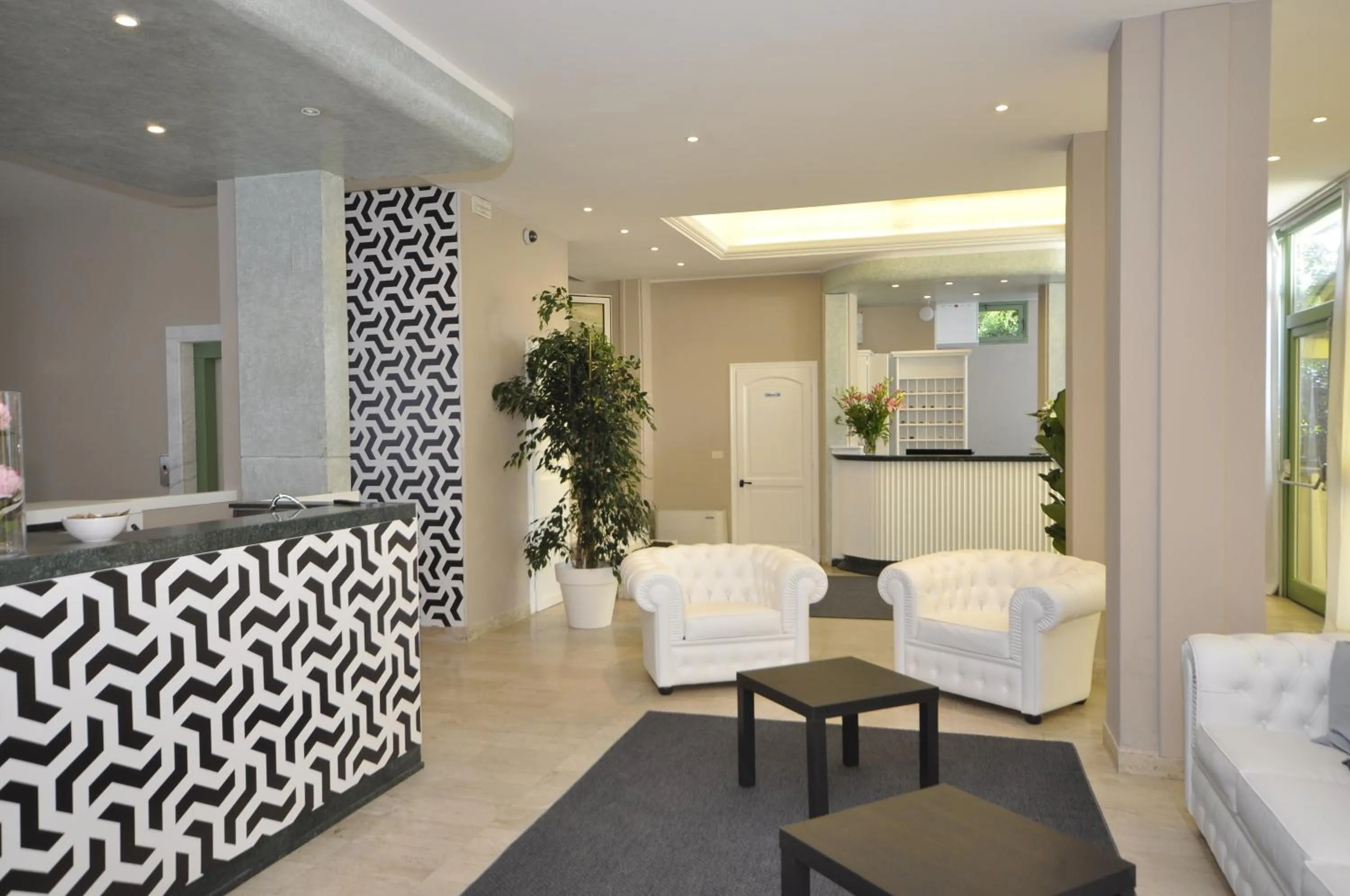 Lobby or reception in Hotel Airone