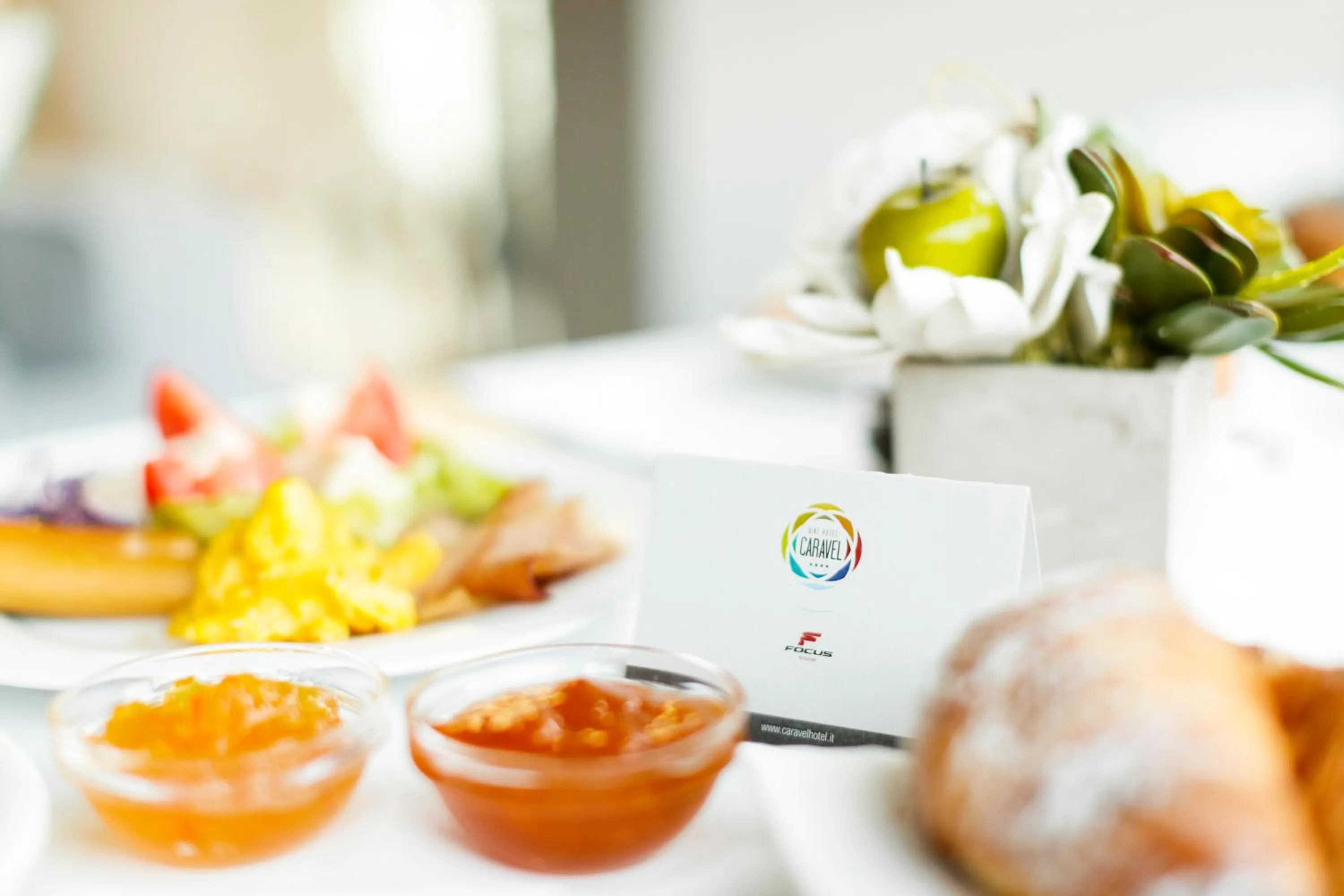 Food and drinks in Caravel Bike Hotel