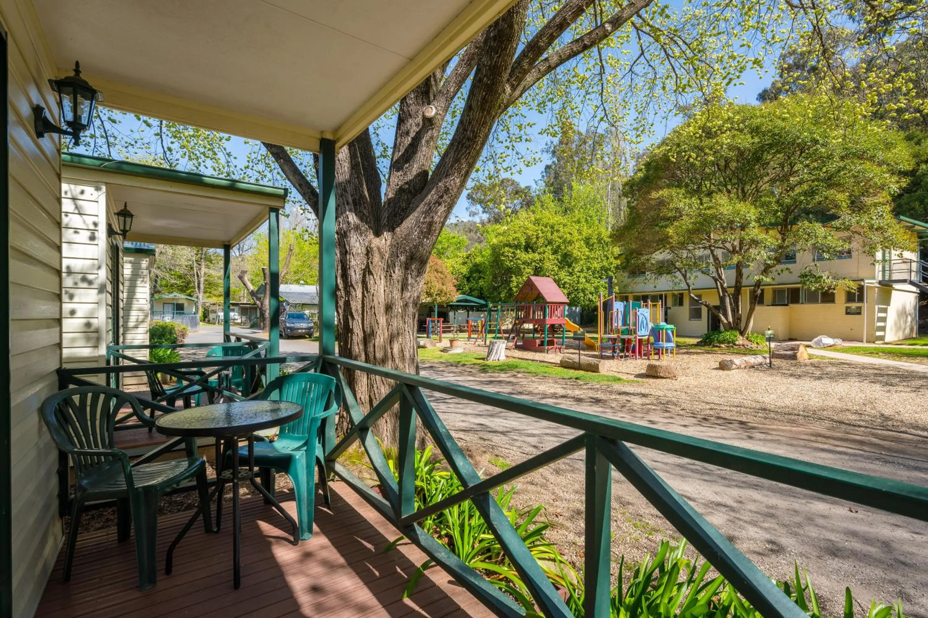 Property building in Bright Accommodation Park