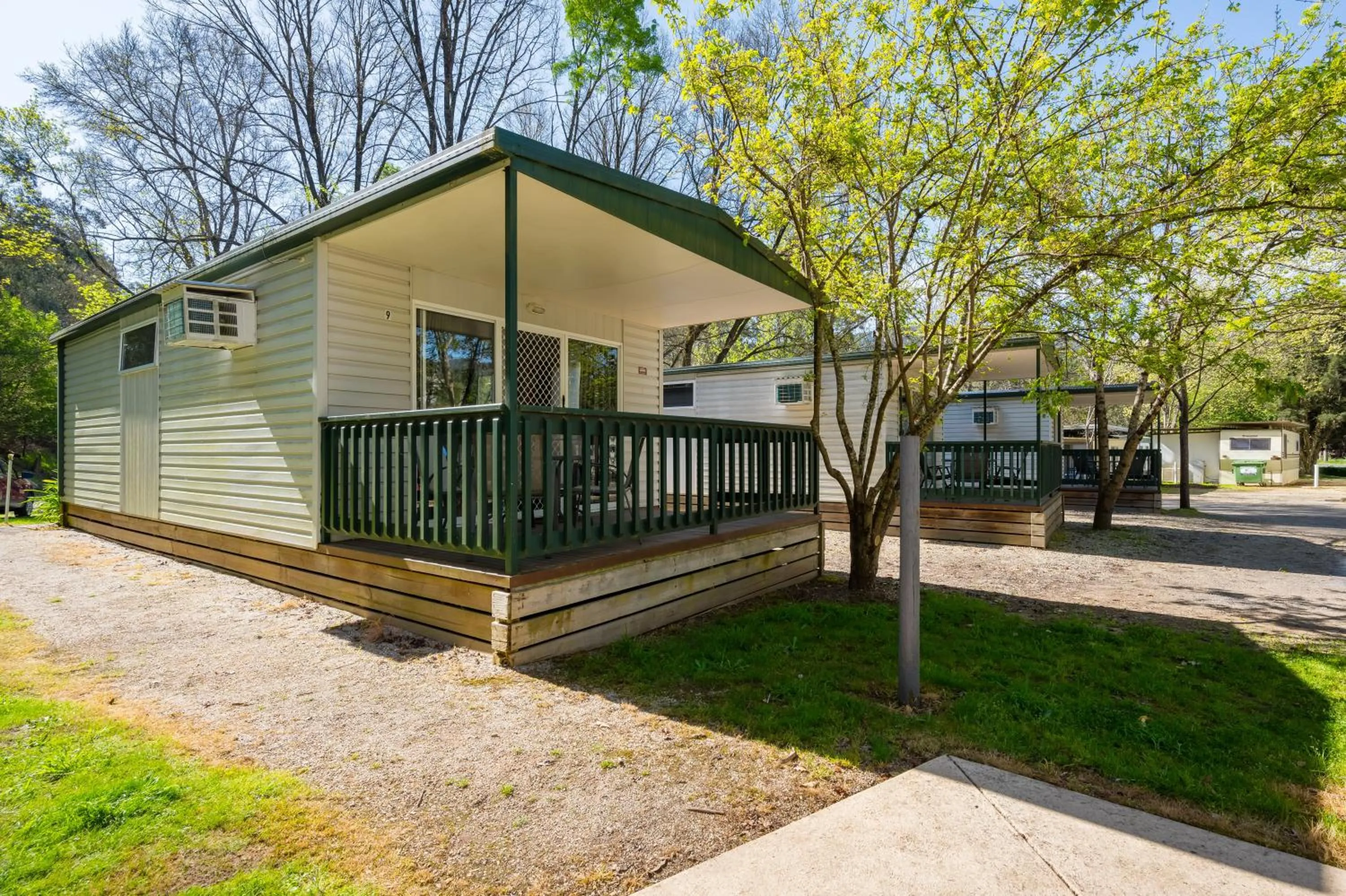 Property building in Bright Accommodation Park