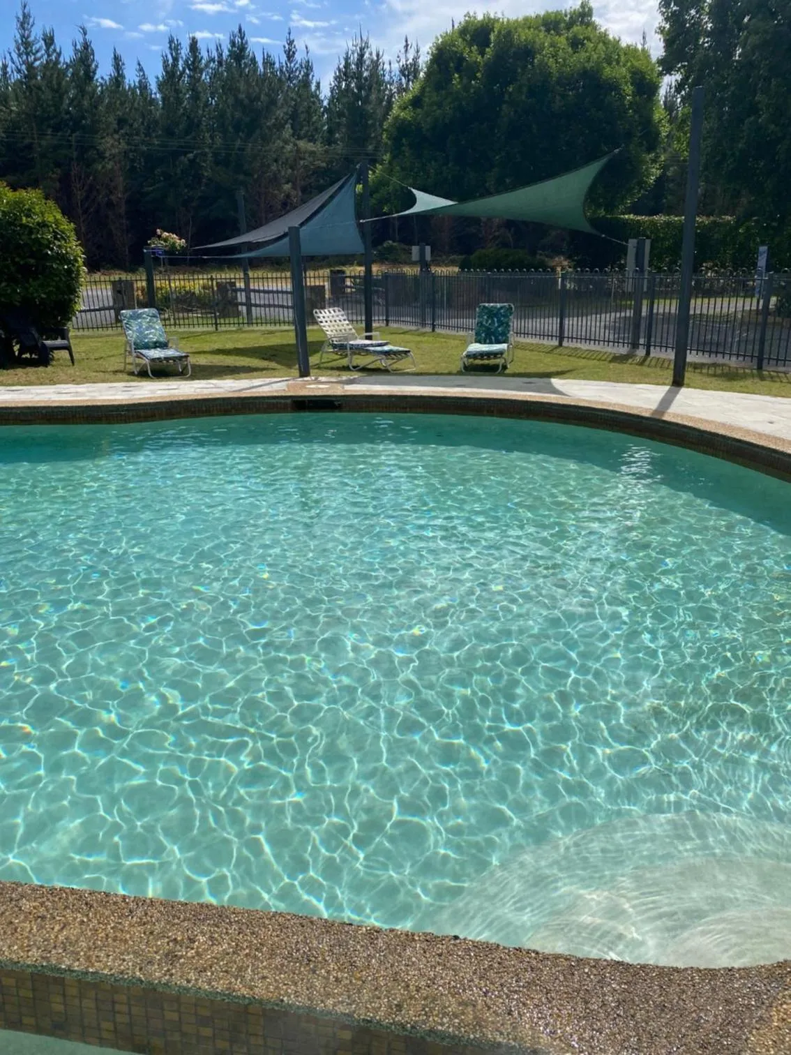 Swimming pool in Bright Accommodation Park
